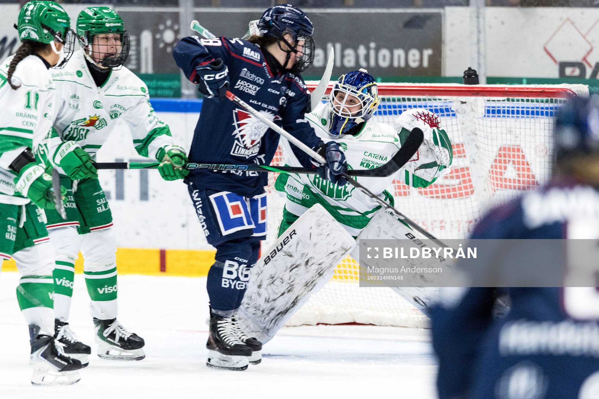 Rögles målvakt Viktorie Svejdova