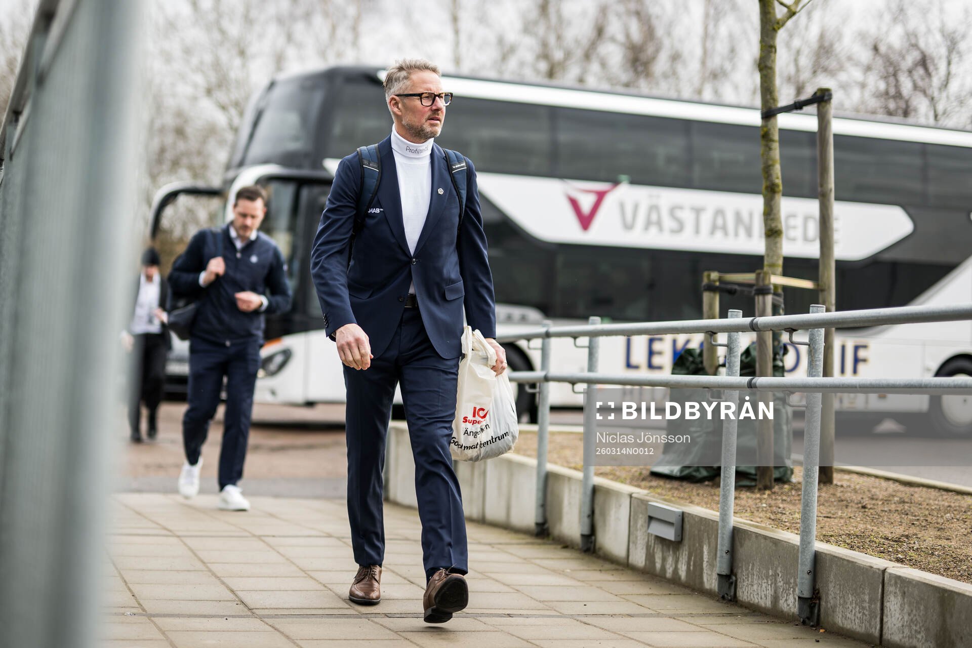 Leksands tränare Johan Hedberg