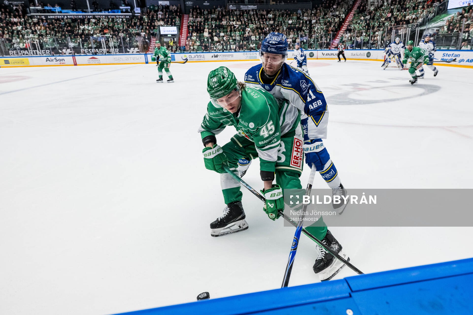 Rögles Gregor Biber och Leksands Wiktor Nilsson