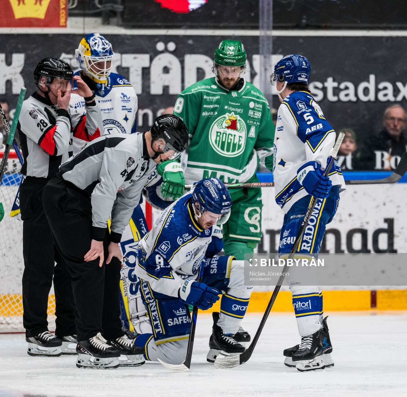 Leksands Matt Caito har ont