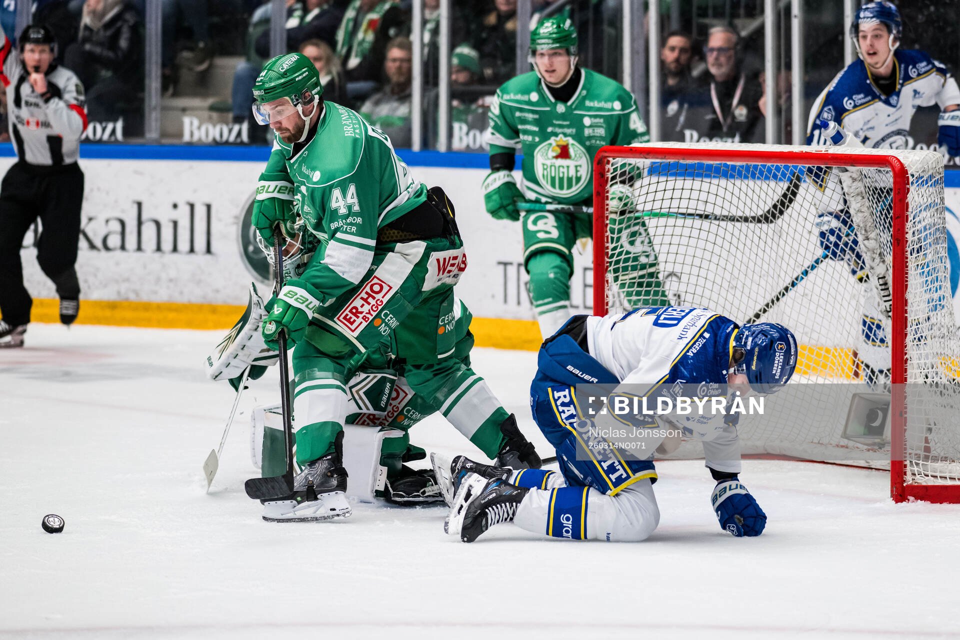 Rögles Calvin De Haan och Leksands Andro Kaderli