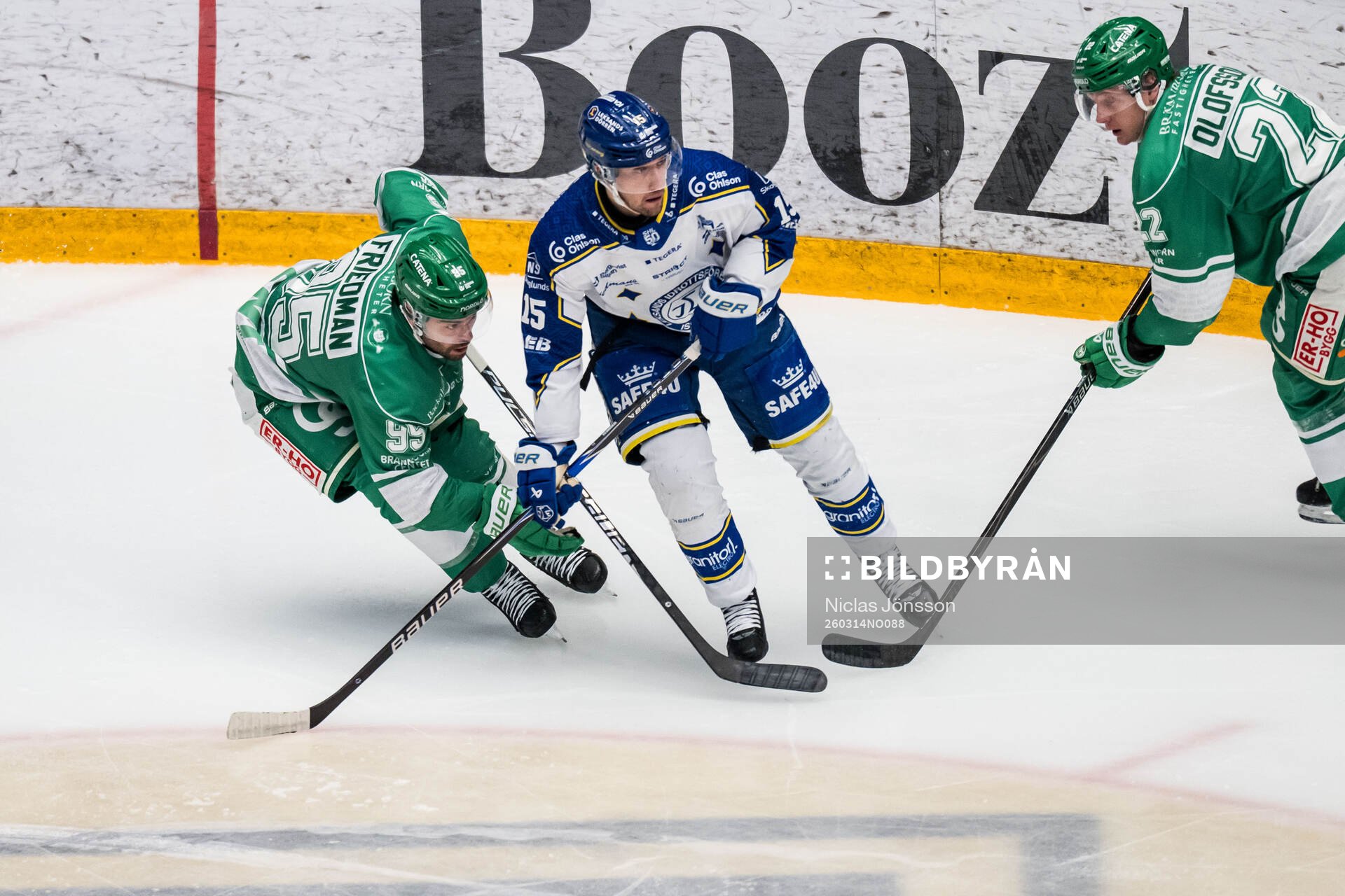Rögles Mark Friedman och Leksands Lukas Vejdemo