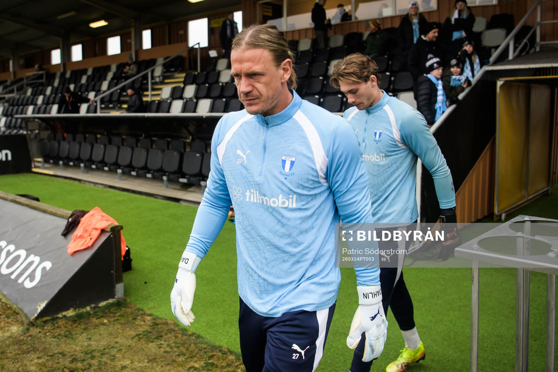 Malmö FFs målvakt Johan Dahlin