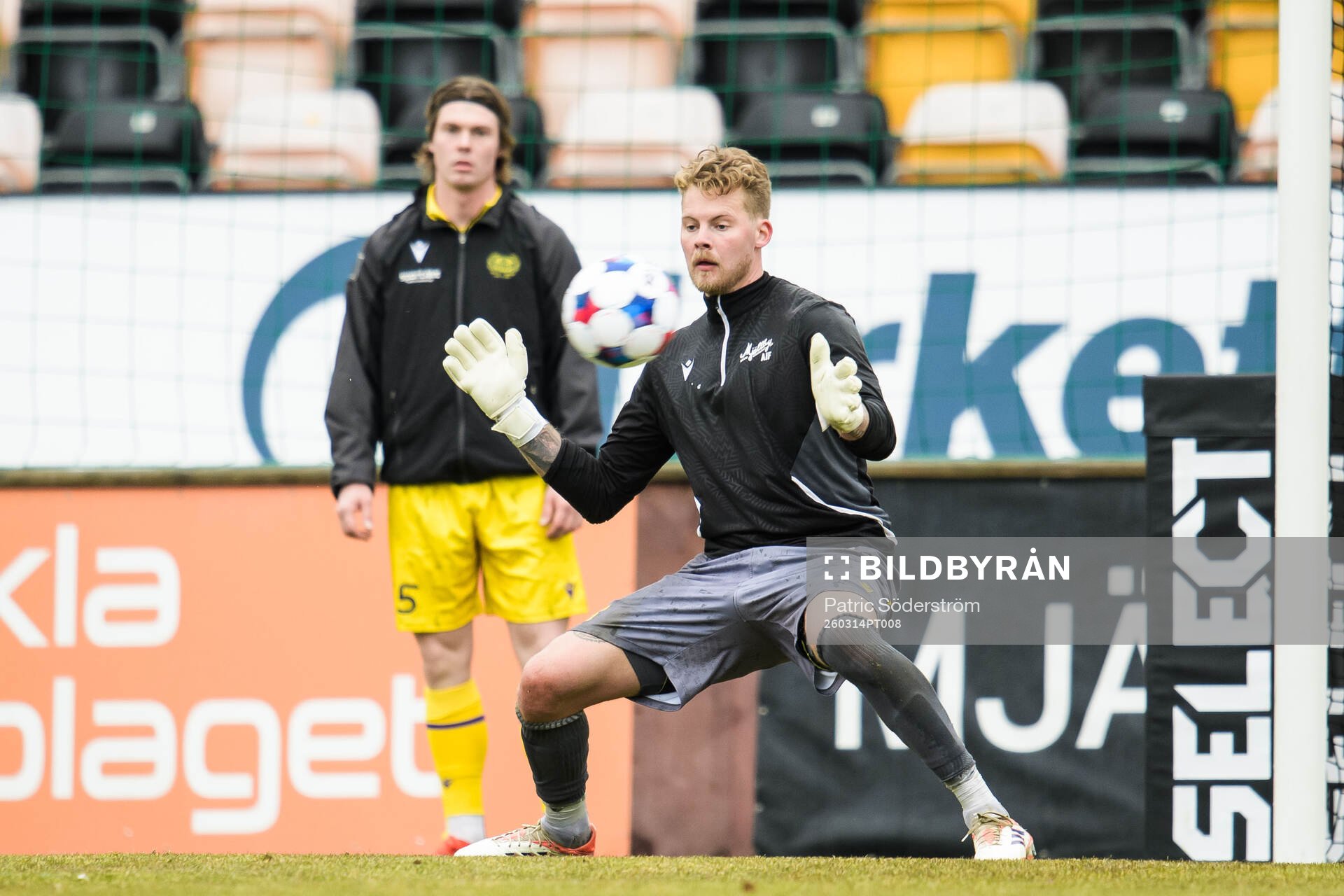 Mjällbys målvakt Robin Wallinder