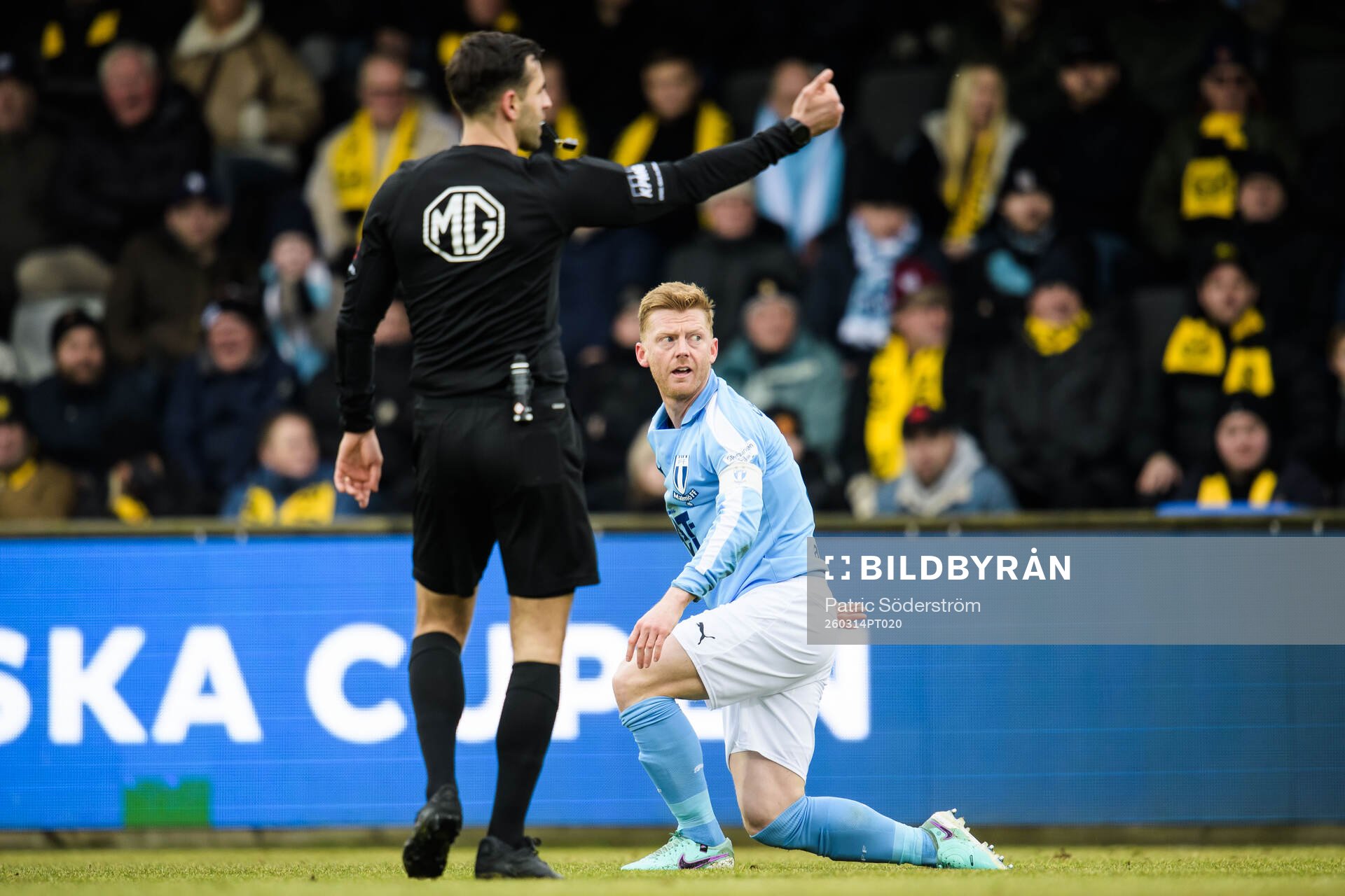 Malmö FFs Anders Christiansen reagerar