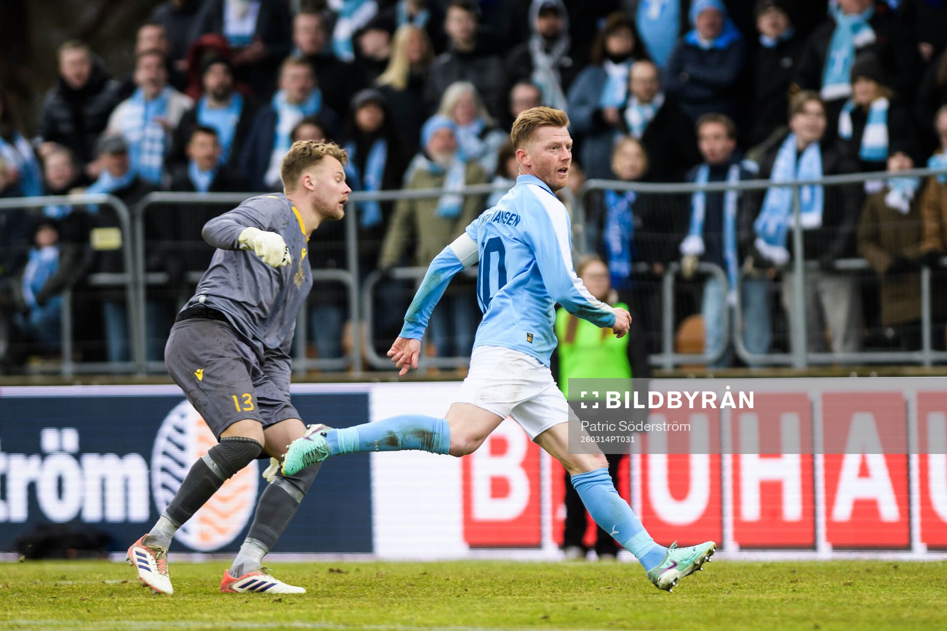 Malmö FFs Anders Christiansen reagerar
