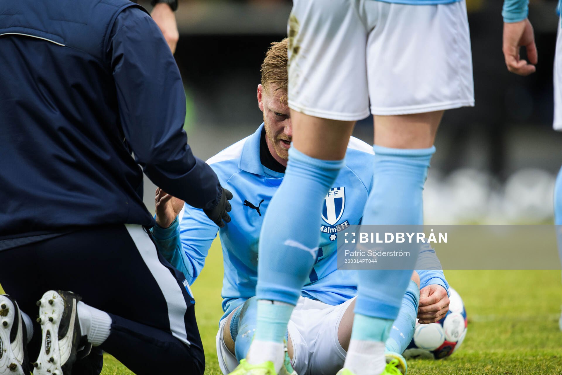 Malmö FFs Anders Christiansen får vård
