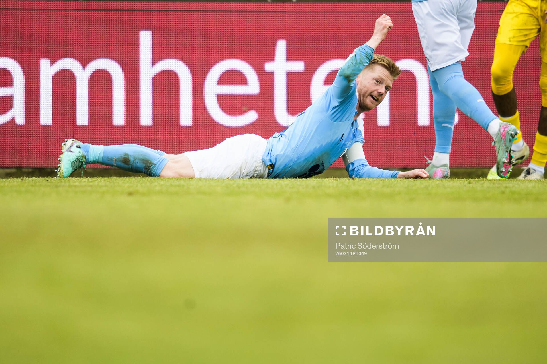 Malmö FFs Anders Christiansen reagerar