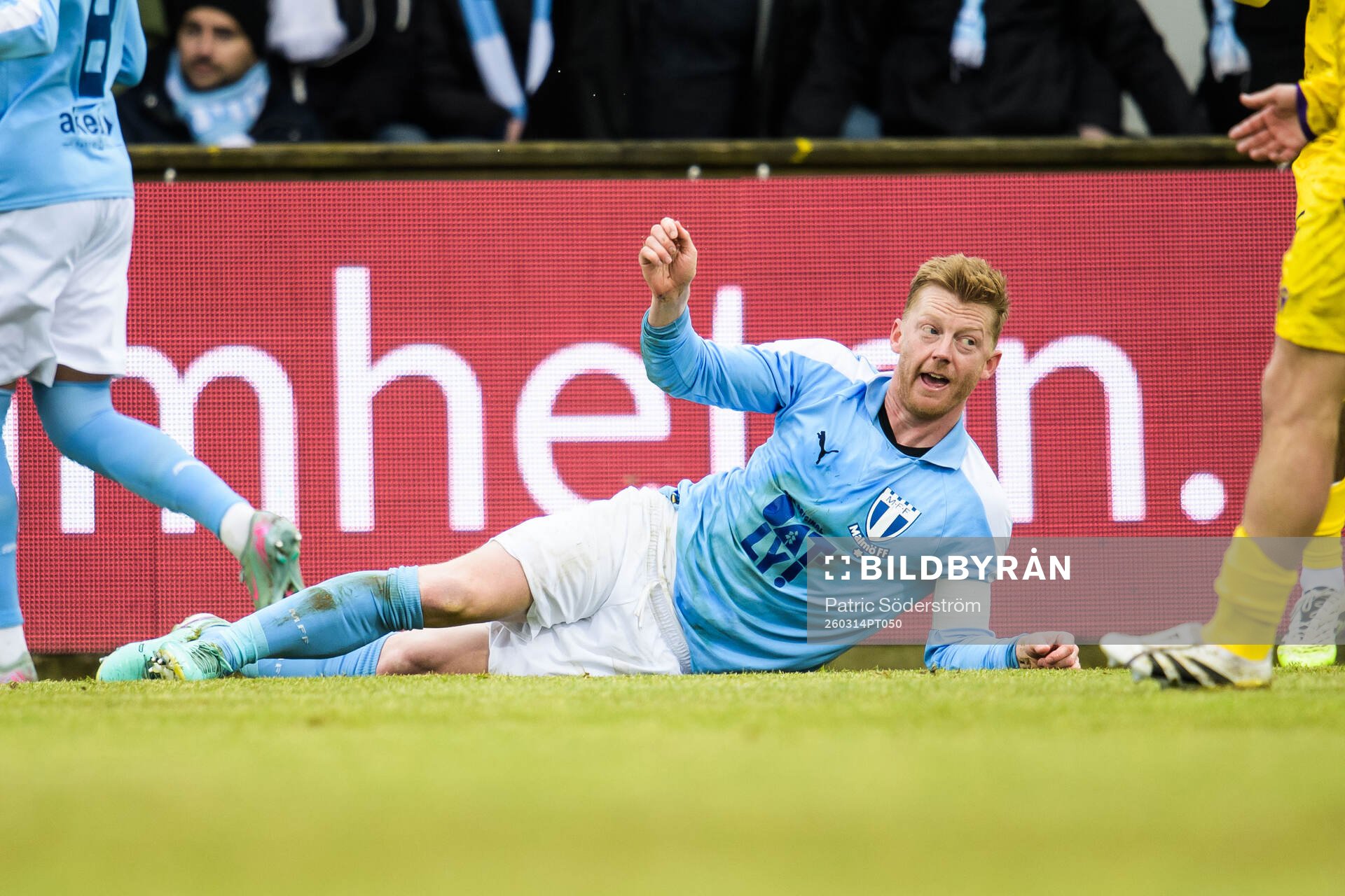 Malmö FFs Anders Christiansen reagerar