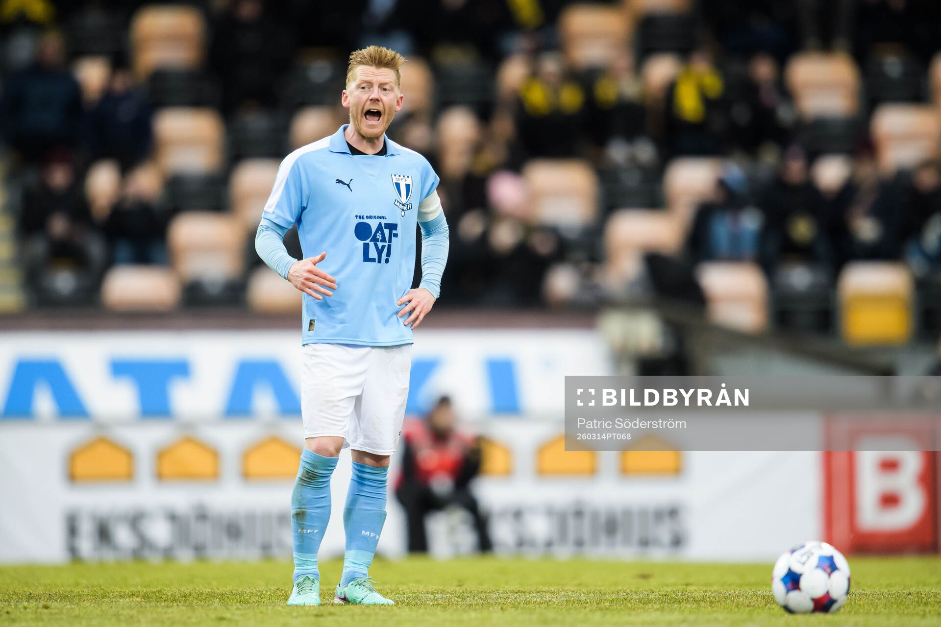 Malmö FFs Anders Christiansen reagerar