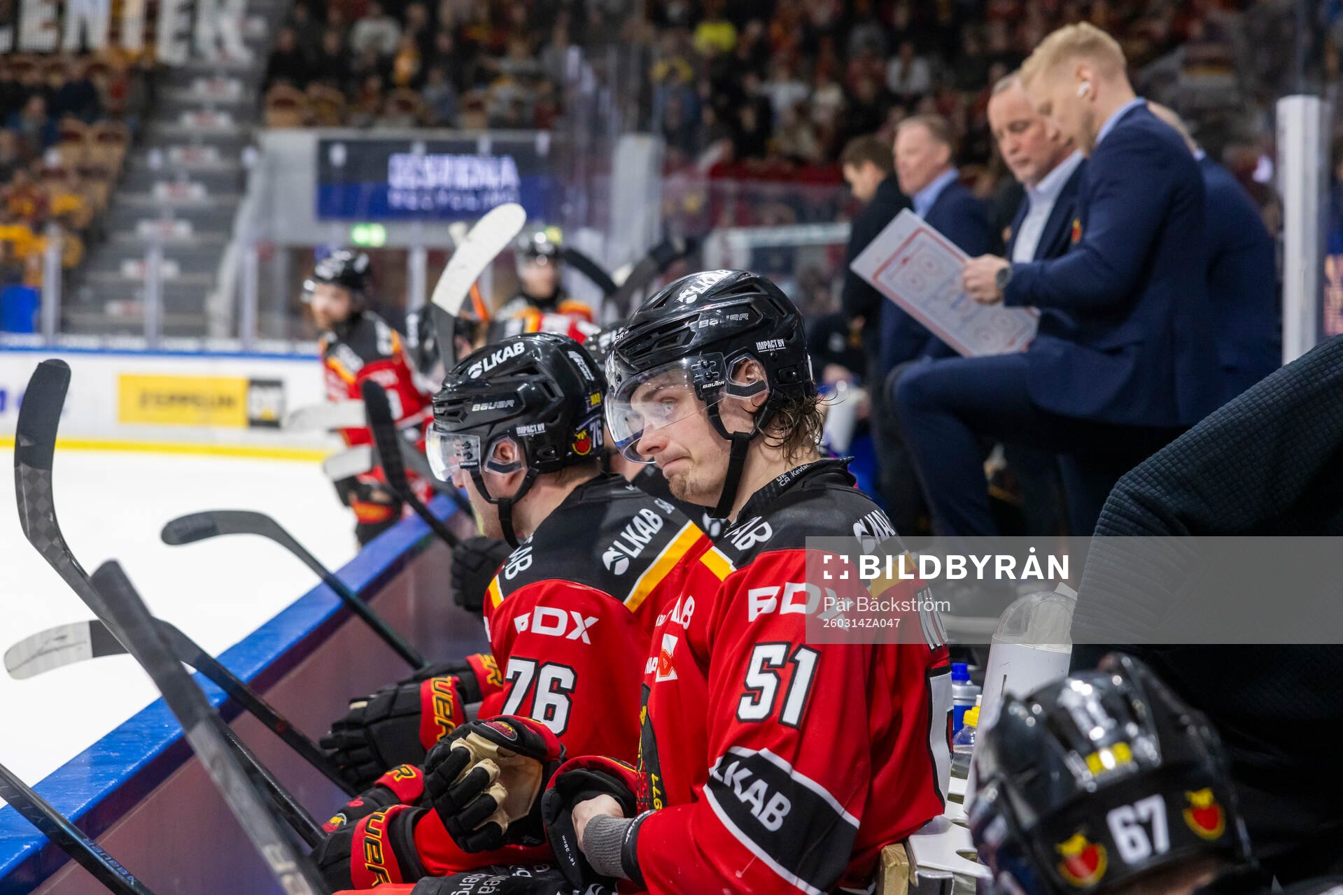 Luleås Markus Nurmi deppar