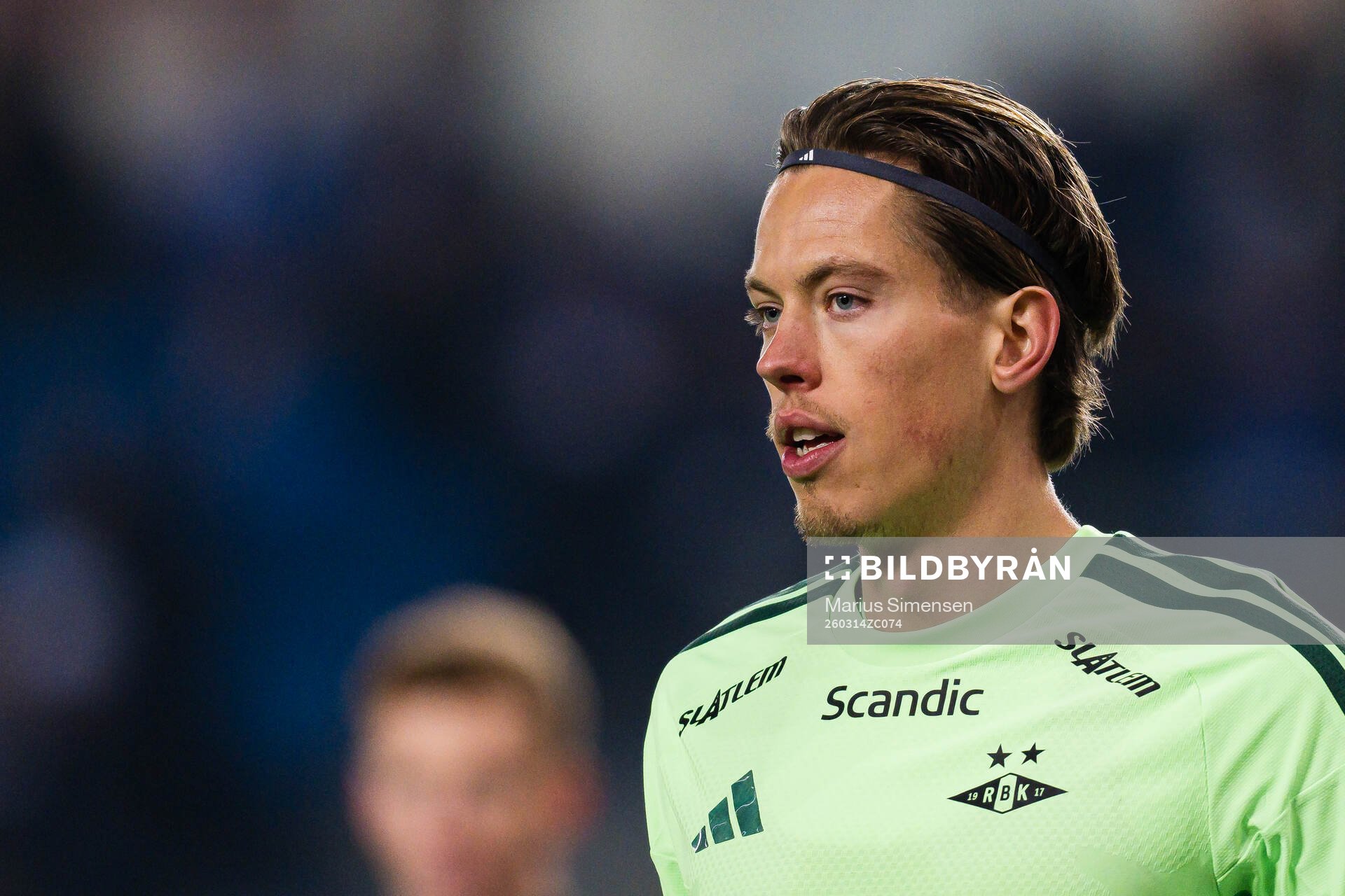 Goalkeeper Leopold Wahlstedt of Rosenborg
