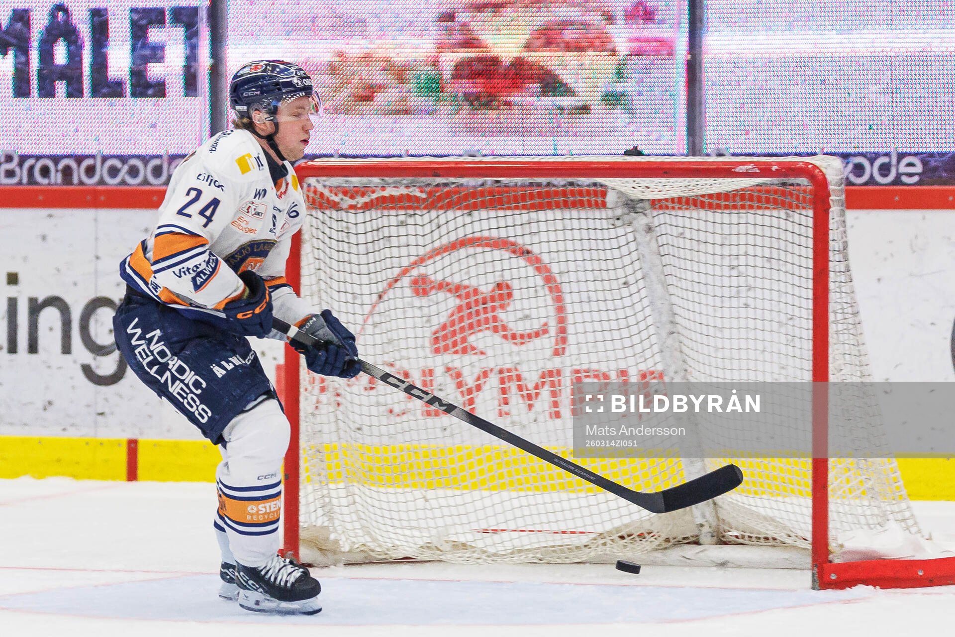 Växjös Hampus Eriksson gör 1-3