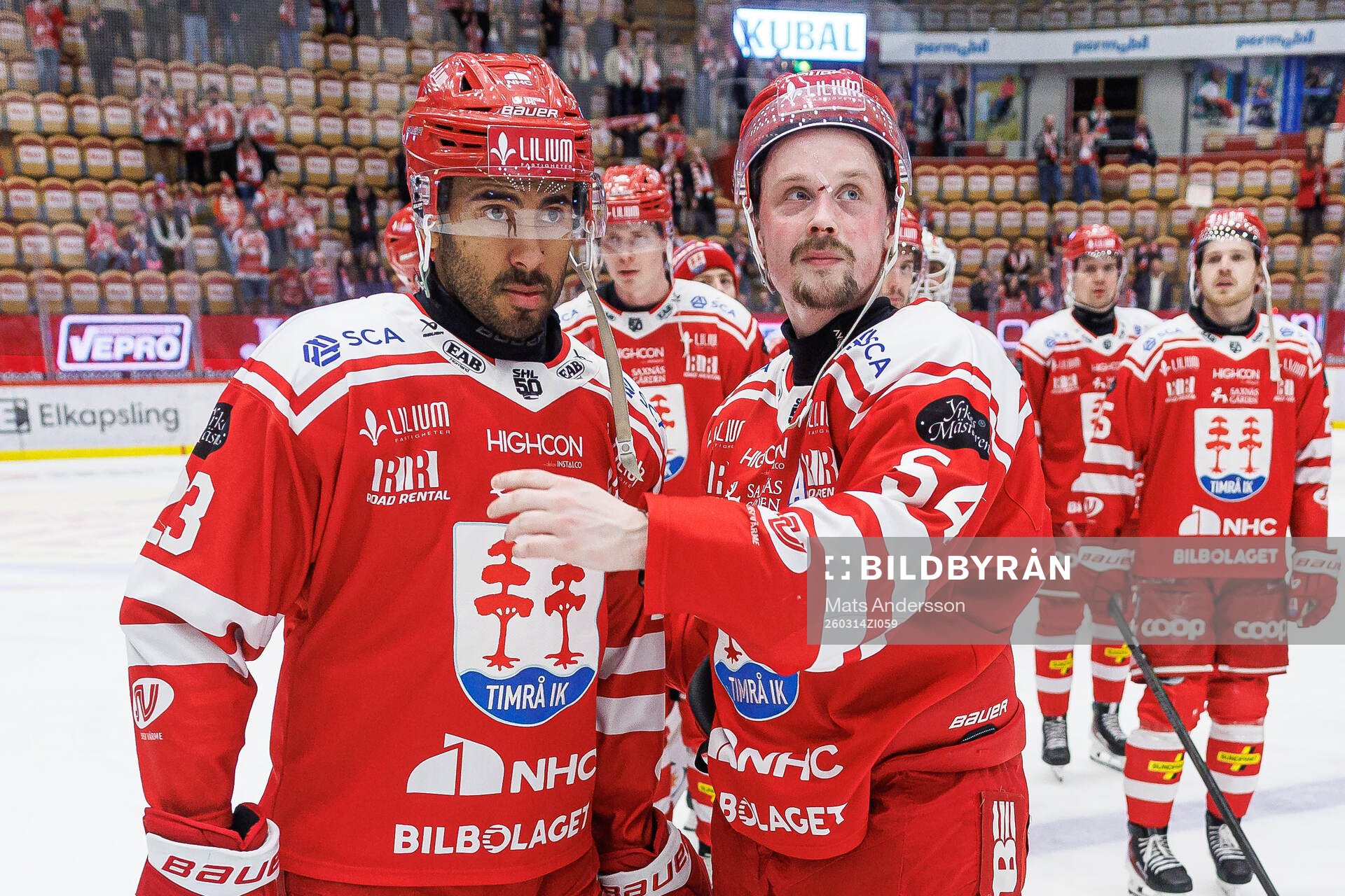 Timrås Jeremy Boyce-Rotevall och Jonathan Dahlén