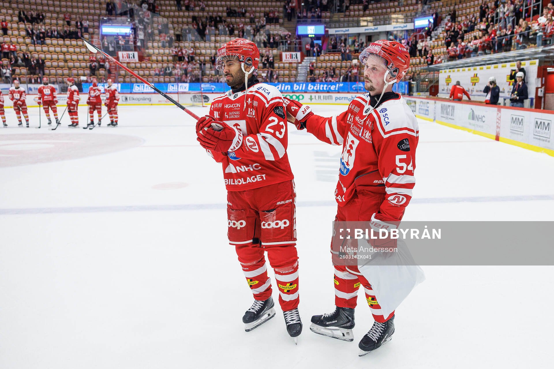 Timrås Jeremy Boyce-Rotevall och Jonathan Dahlén
