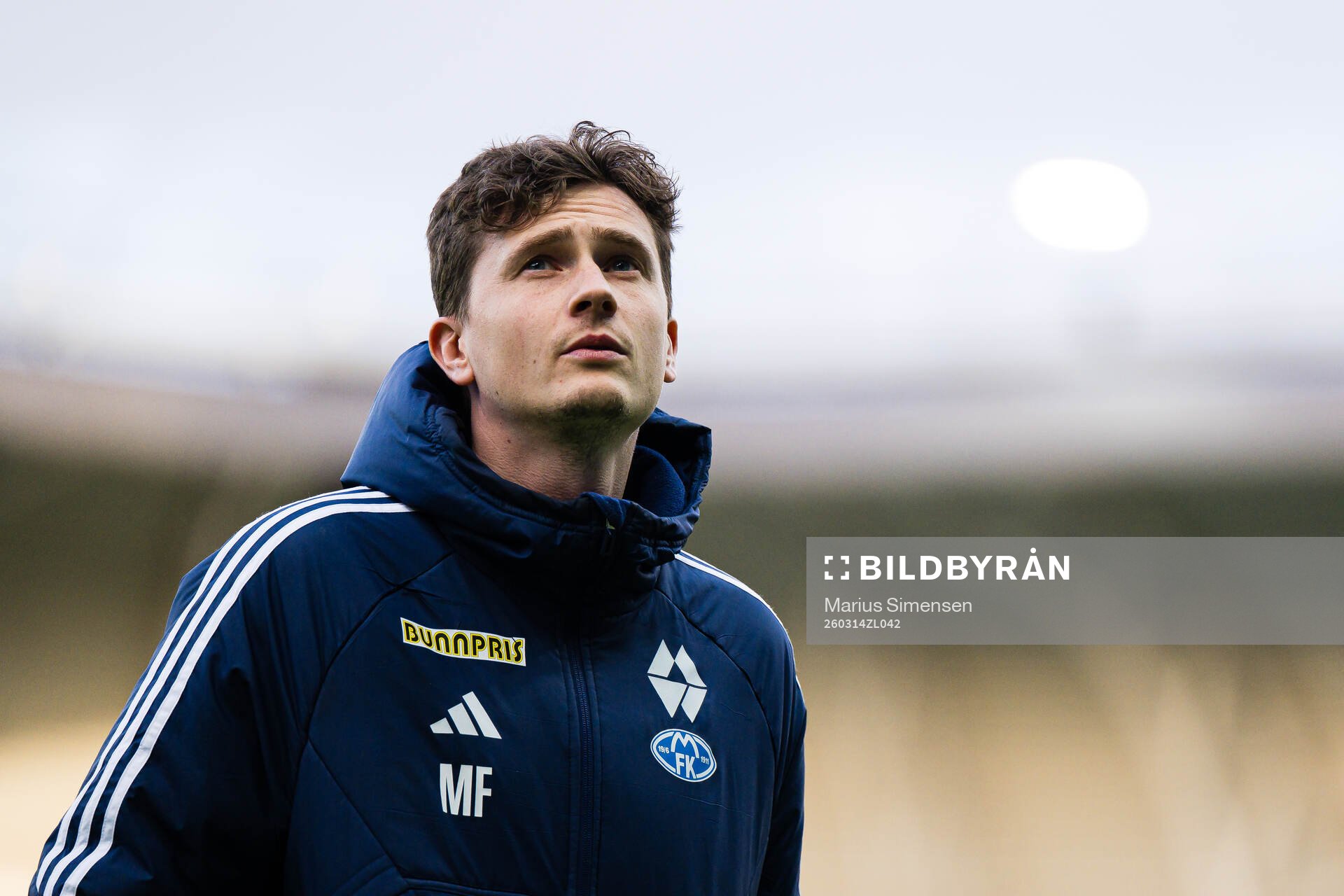 Head coach Martin Falk of Molde