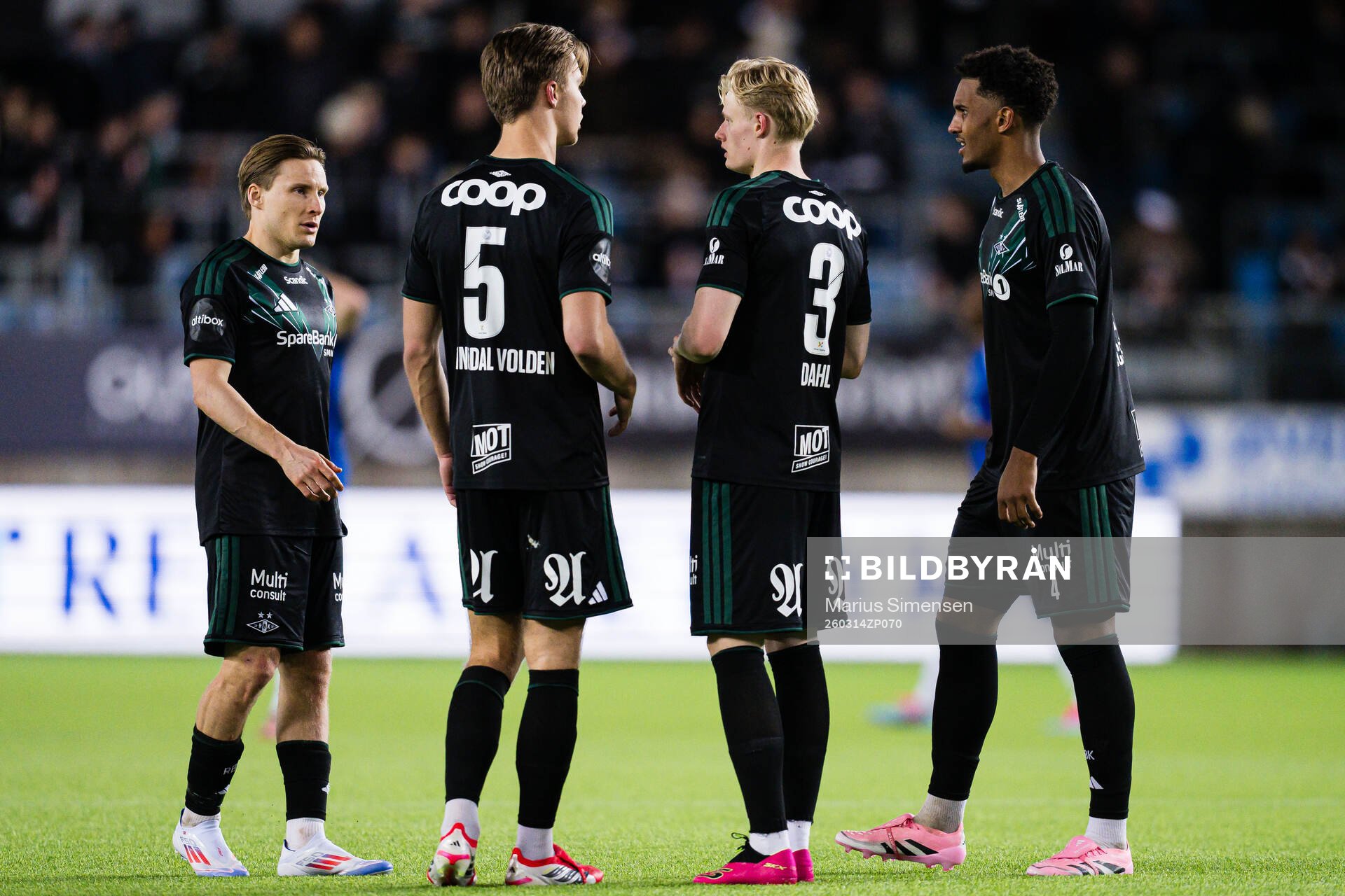 Jonas Svensson, Håkon Volden, Tobias Dahl and Mikkel