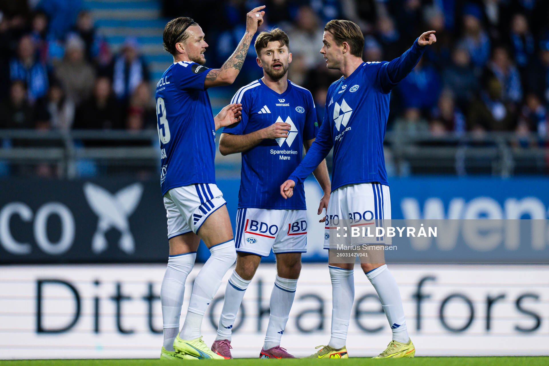 Birk Risa, Vebjørn Hoff and Jacob Steen Christensen of