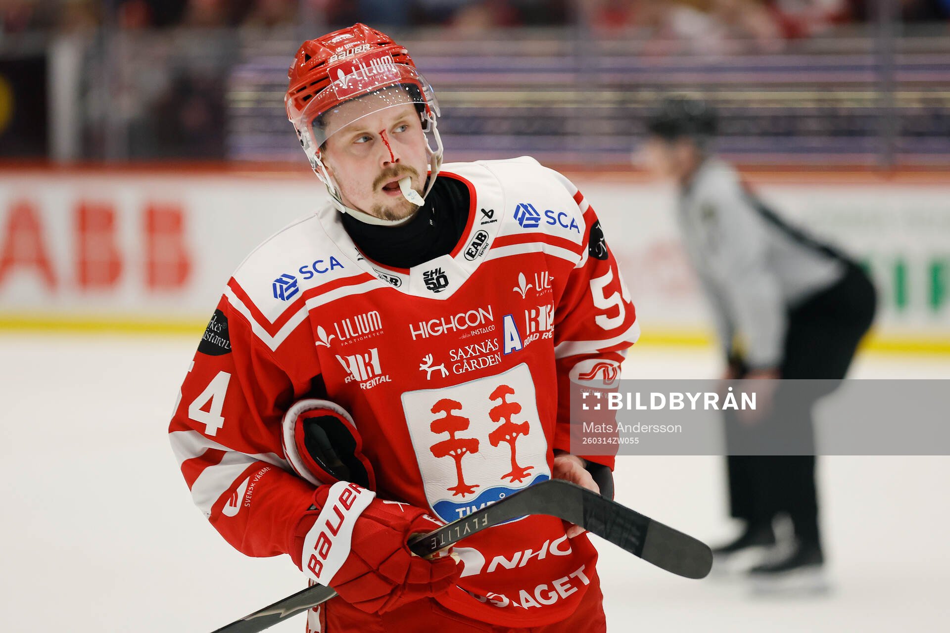 Timrås Jonathan Dahlén har ont