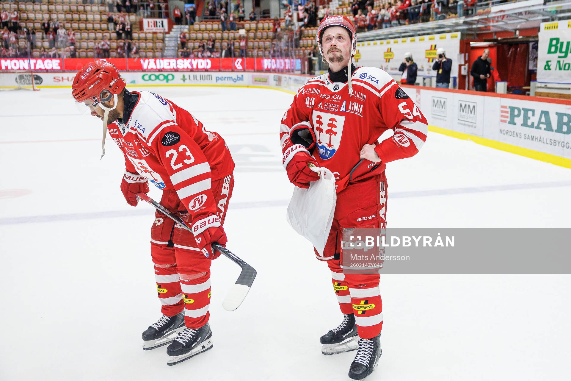 Timrås Jeremy Boyce-Rotevall och Jonathan Dahlén