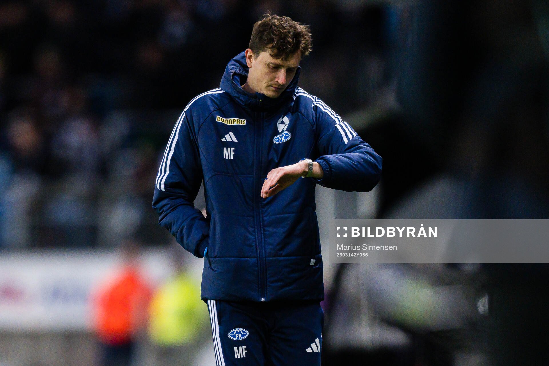 Head coach Martin Falk of Molde