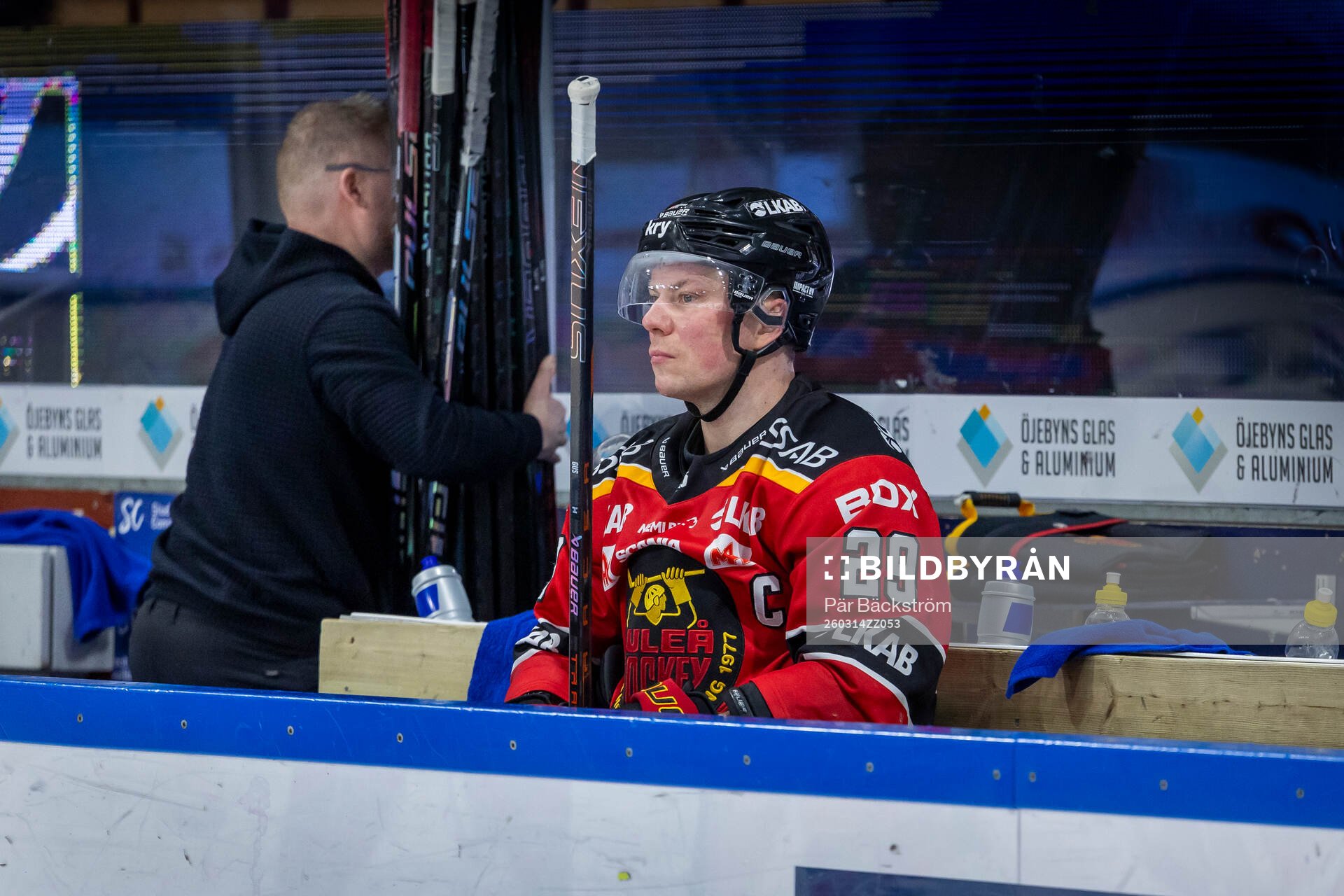 Luleås Erik Gustafsson deppar
