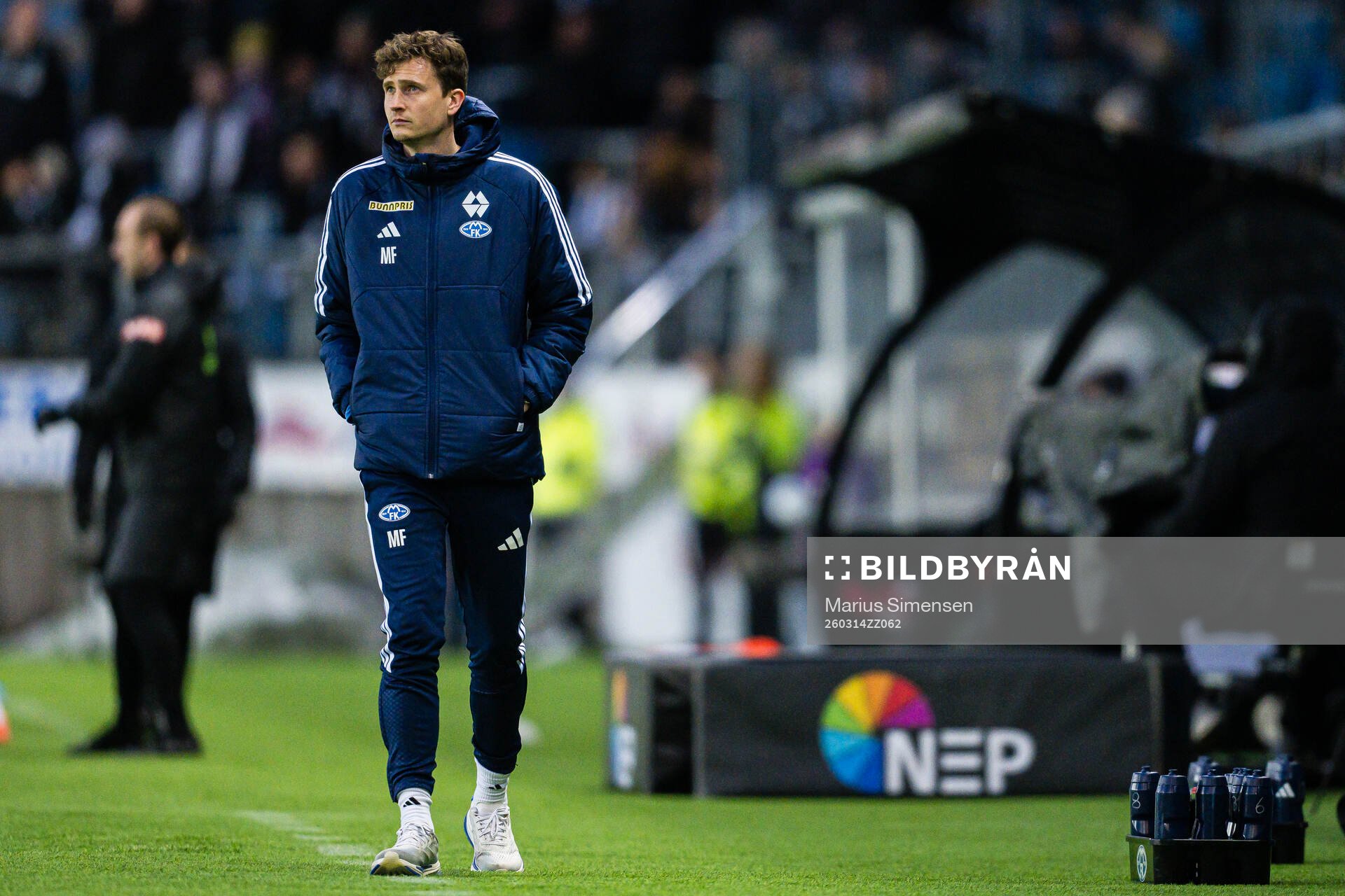 Head coach Martin Falk of Molde