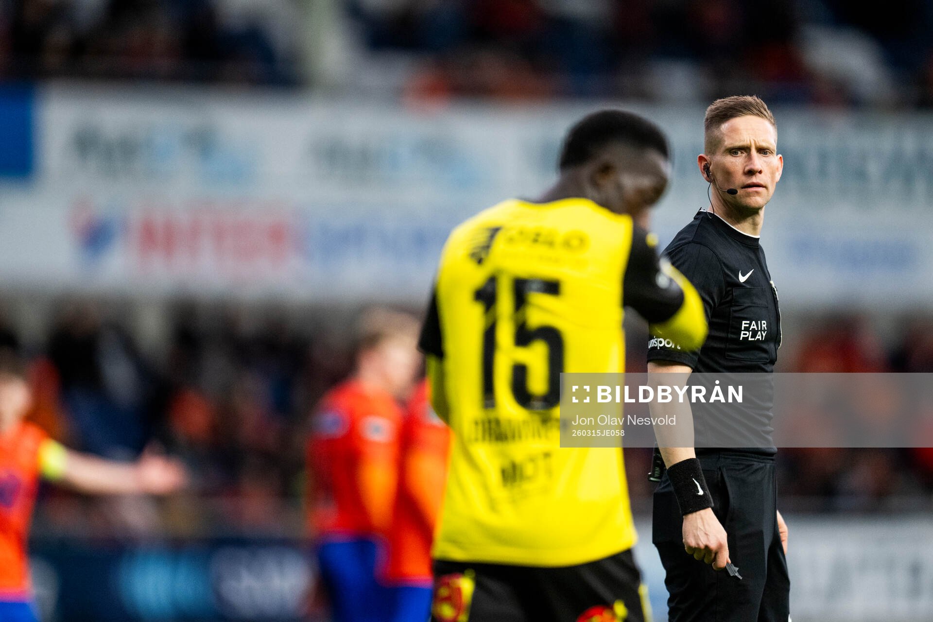 Referee Espen Eskås