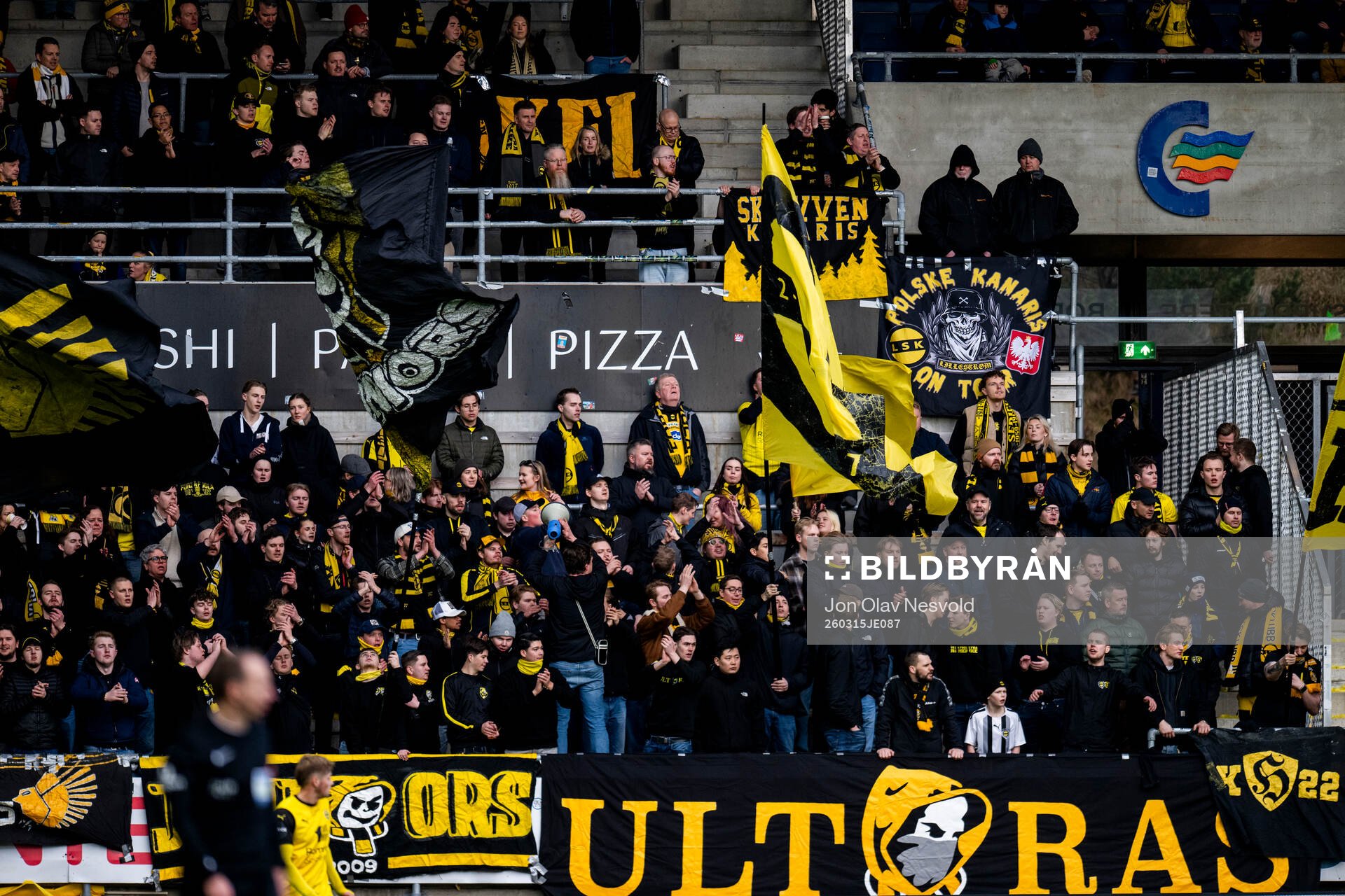 Supporters of Lillestrøm