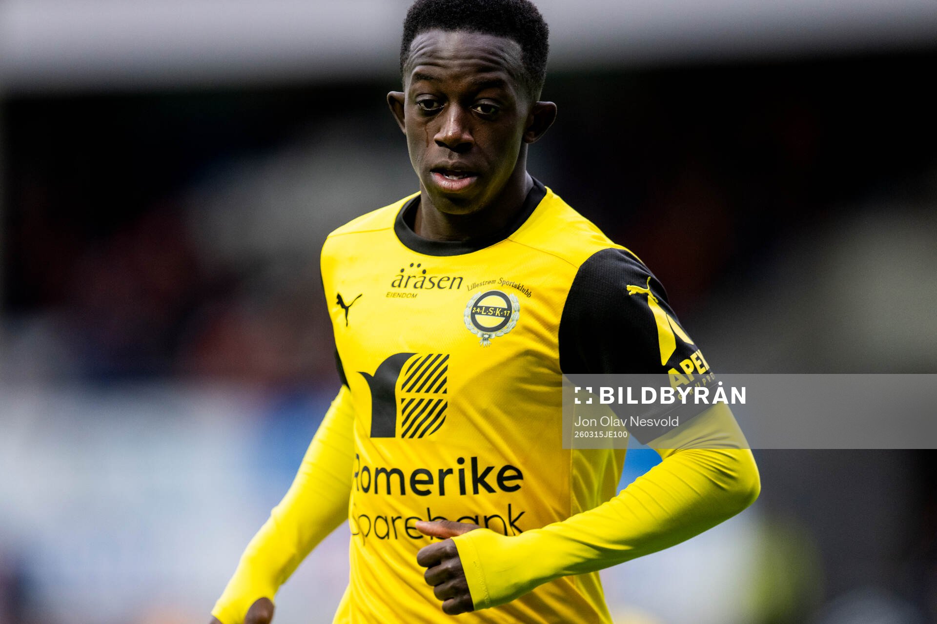 Salieu Drammeh of Lillestrøm