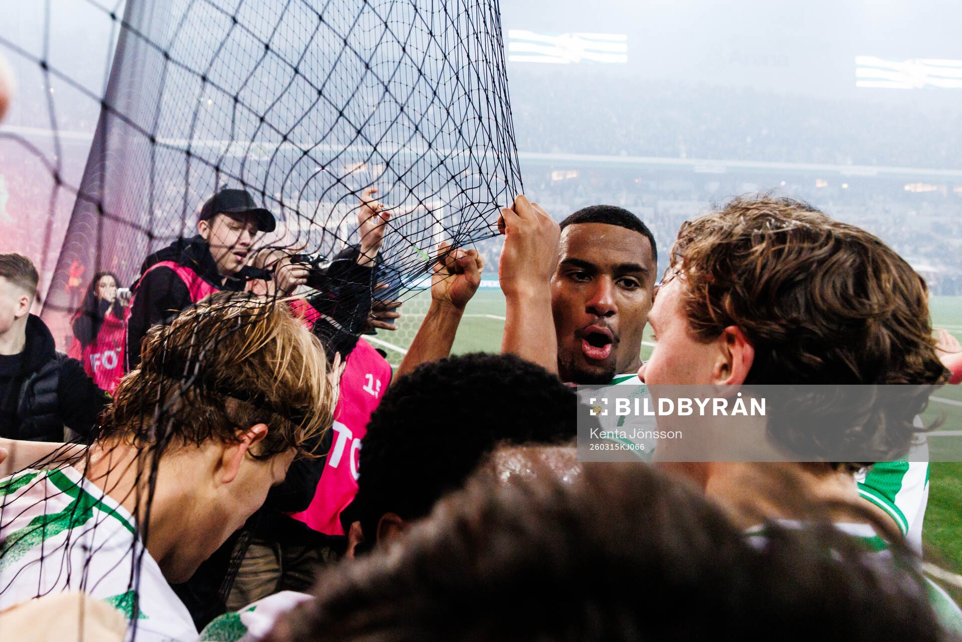 Hammarbys Paulos Abraham jublar