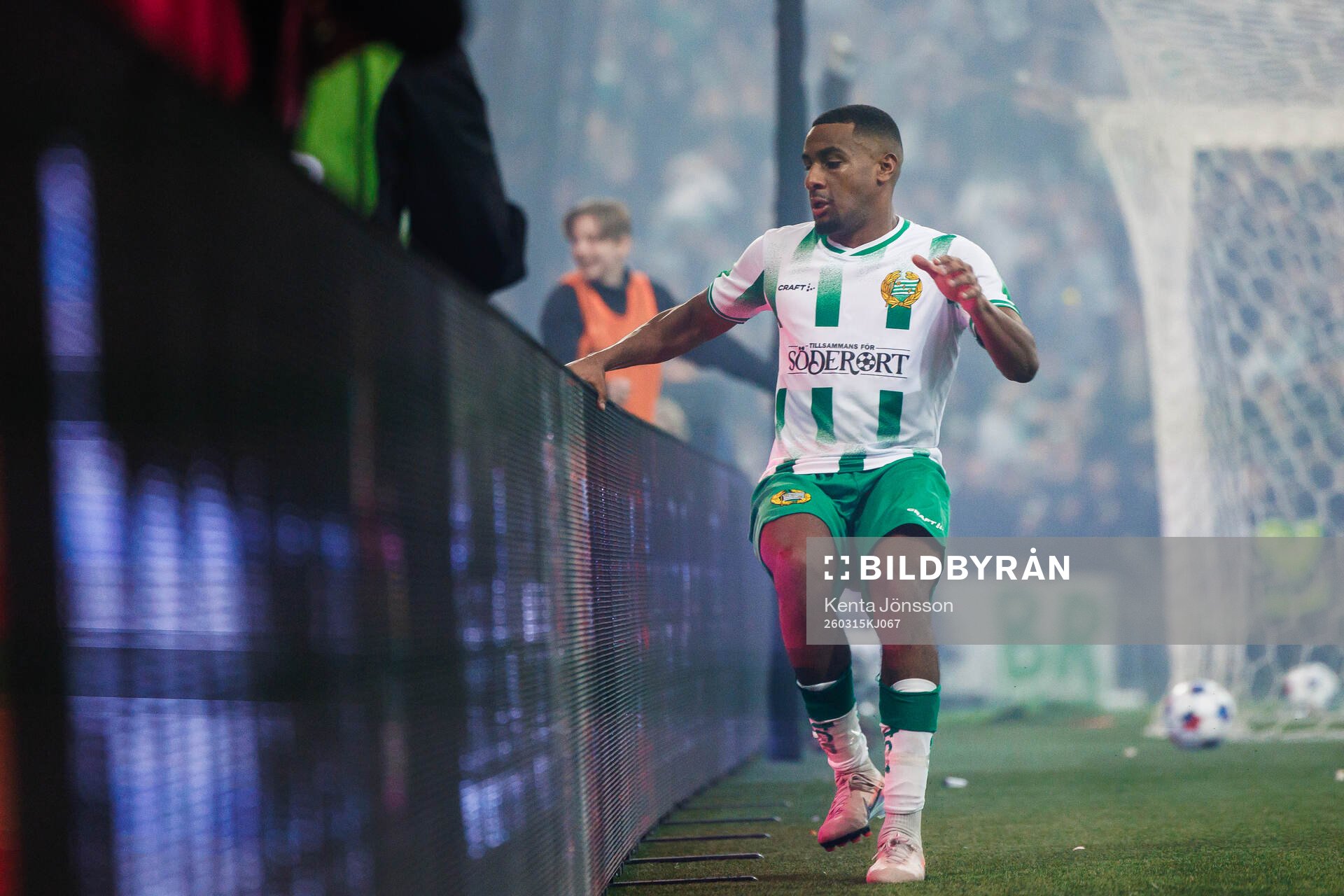 Hammarbys Paulos Abraham jublar