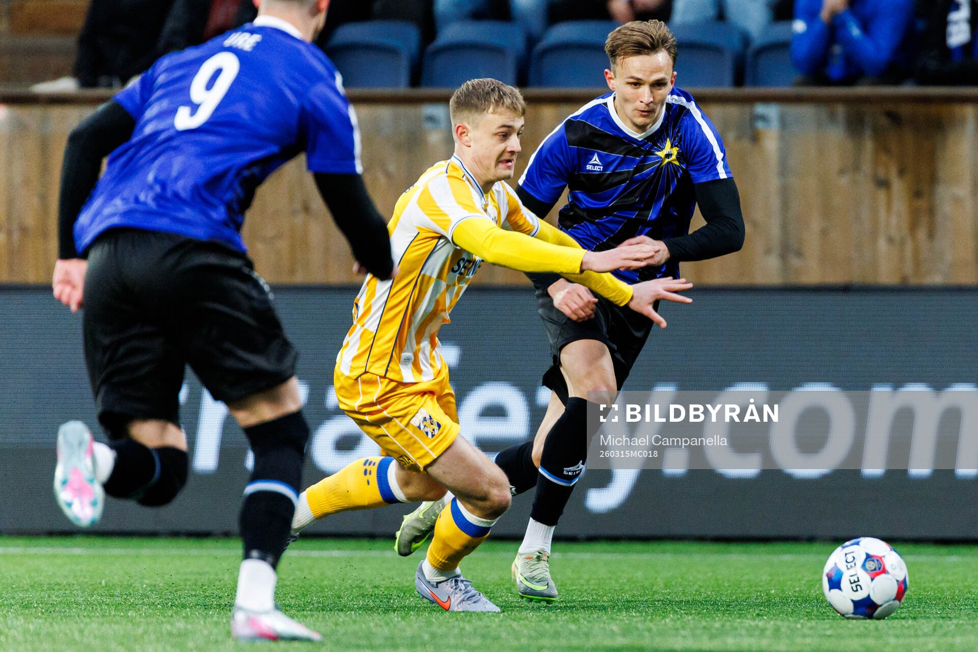 Sirius Oscar Krusnell och IFK Göteborgs David Kruse