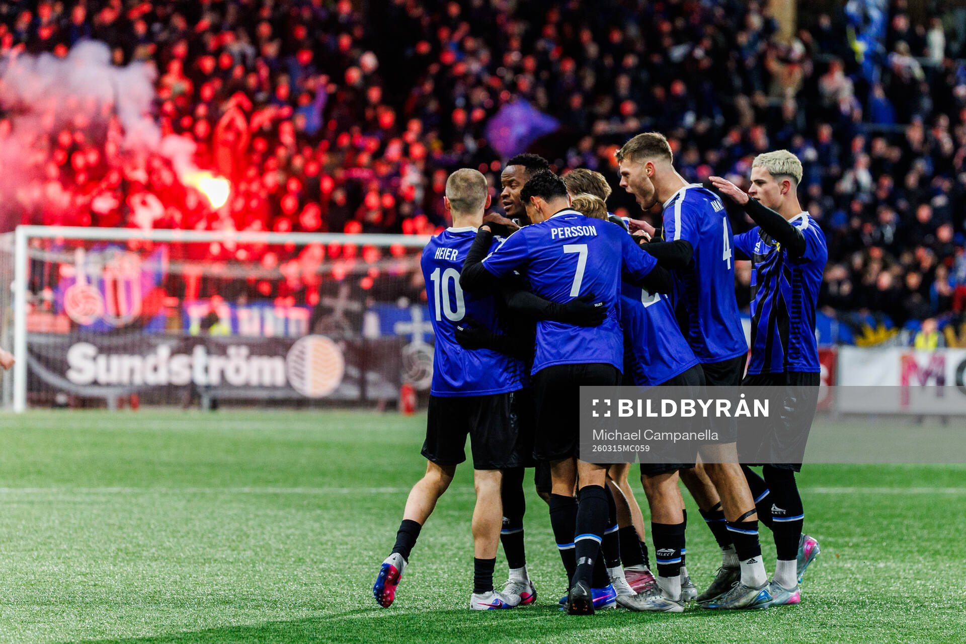Sirius Isak Bjerkebo jublar