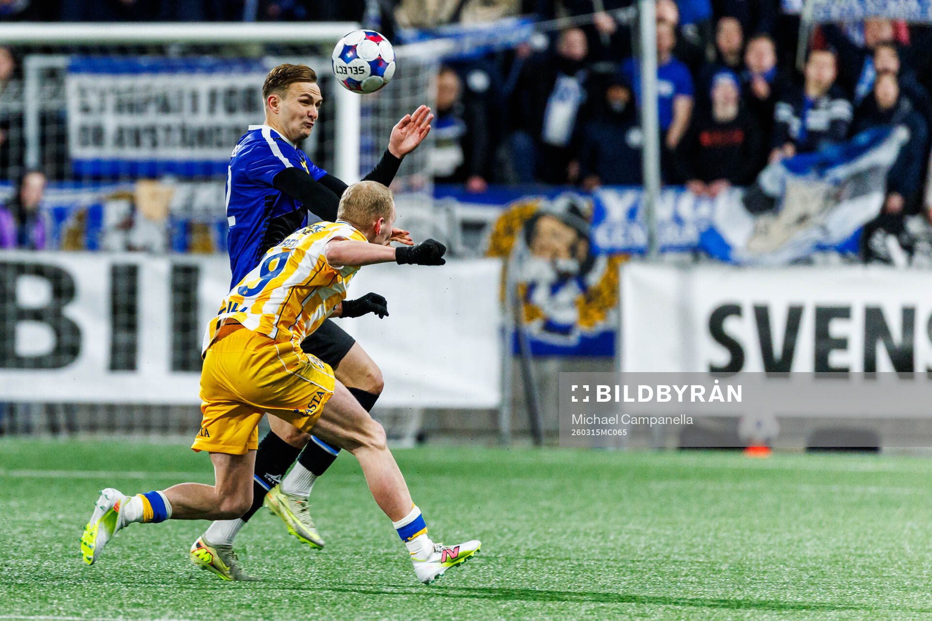 Sirius Oscar Krusnell och IFK Göteborgs Adam Bergmark