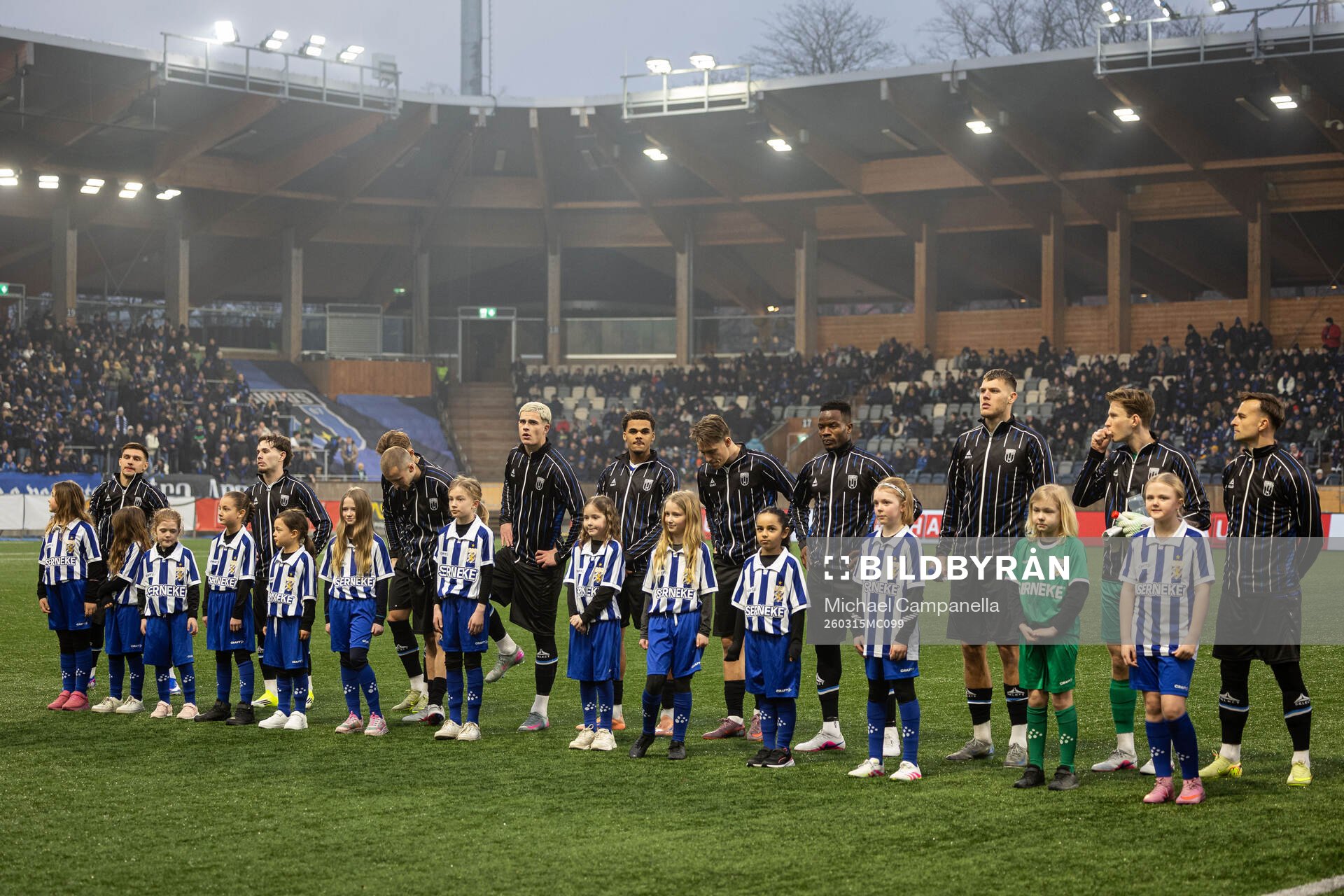 Sirius spelare i en lineup