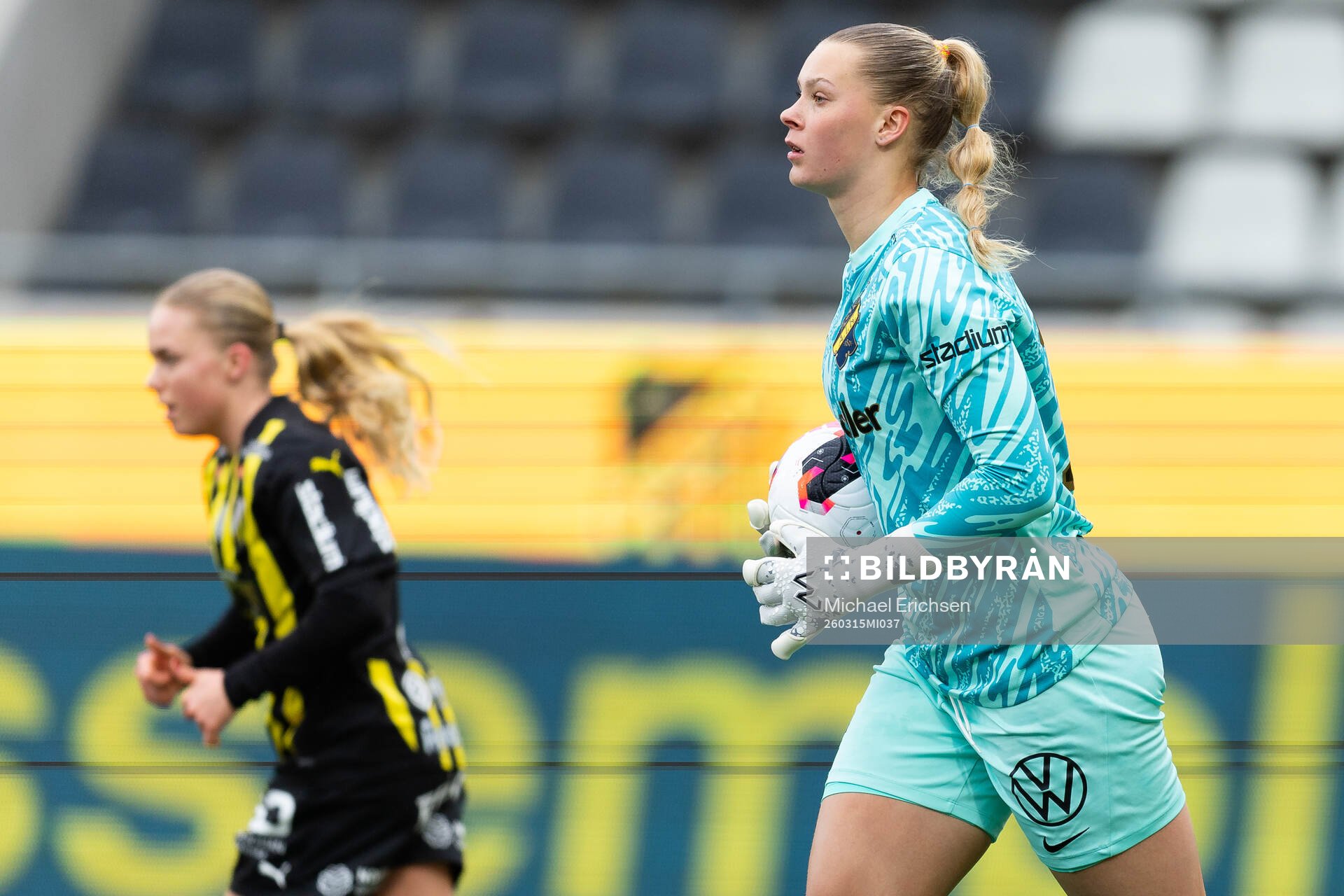 AIKs målvakt Emilia Dannbäck