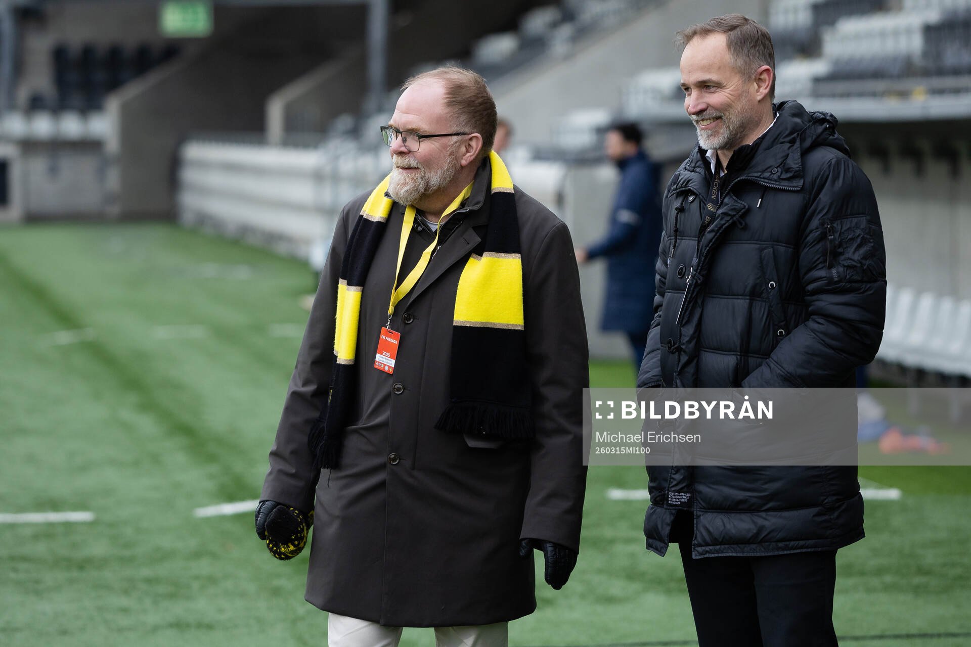 Häckens ordförande Anders Billström och sportchef
