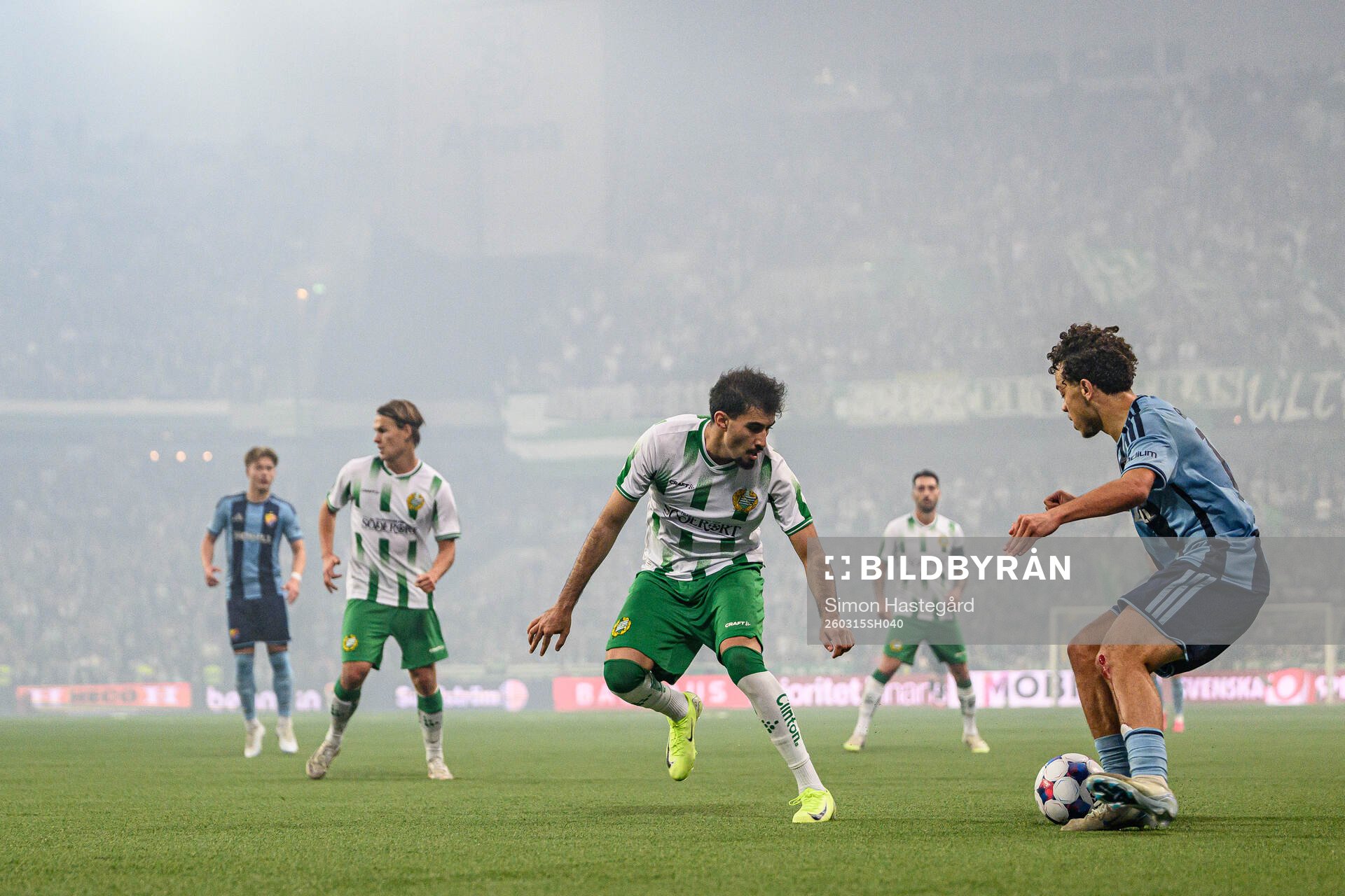 Hammarbys Montader Madjed och Djurgårdens Mikael Anderson