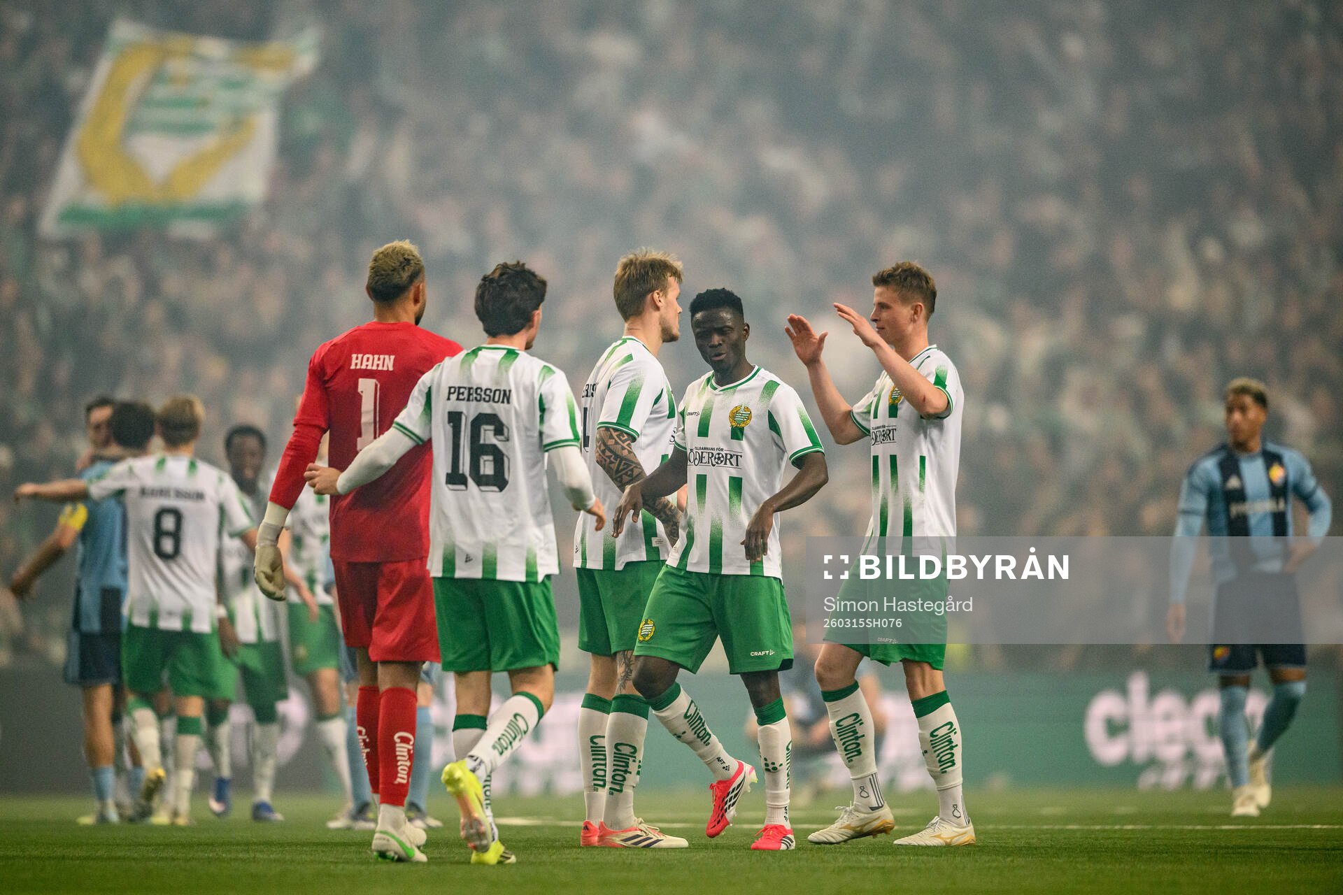 Hammarbys Ibrahima Breze Fofana  jublar