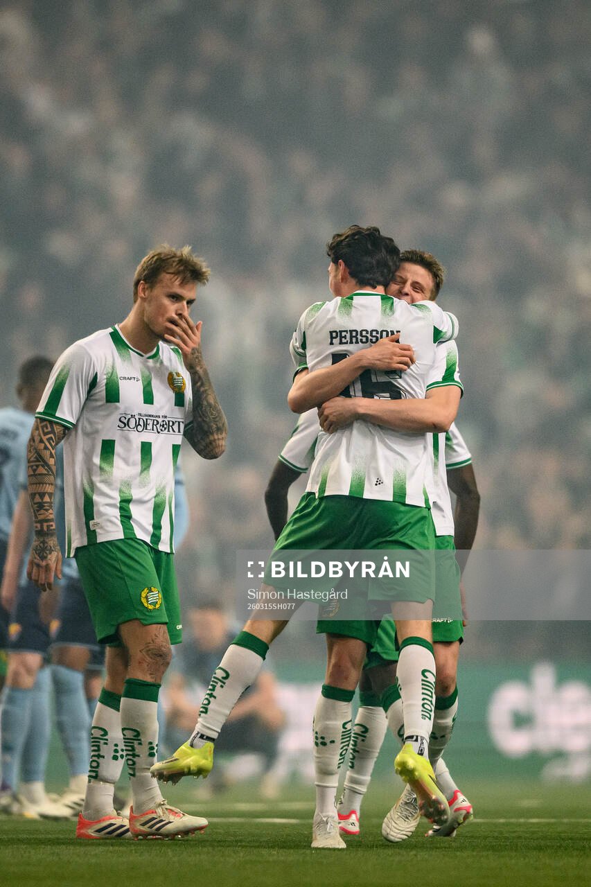 Hammarbys Victor Eriksson, Noah Persson och Frederik