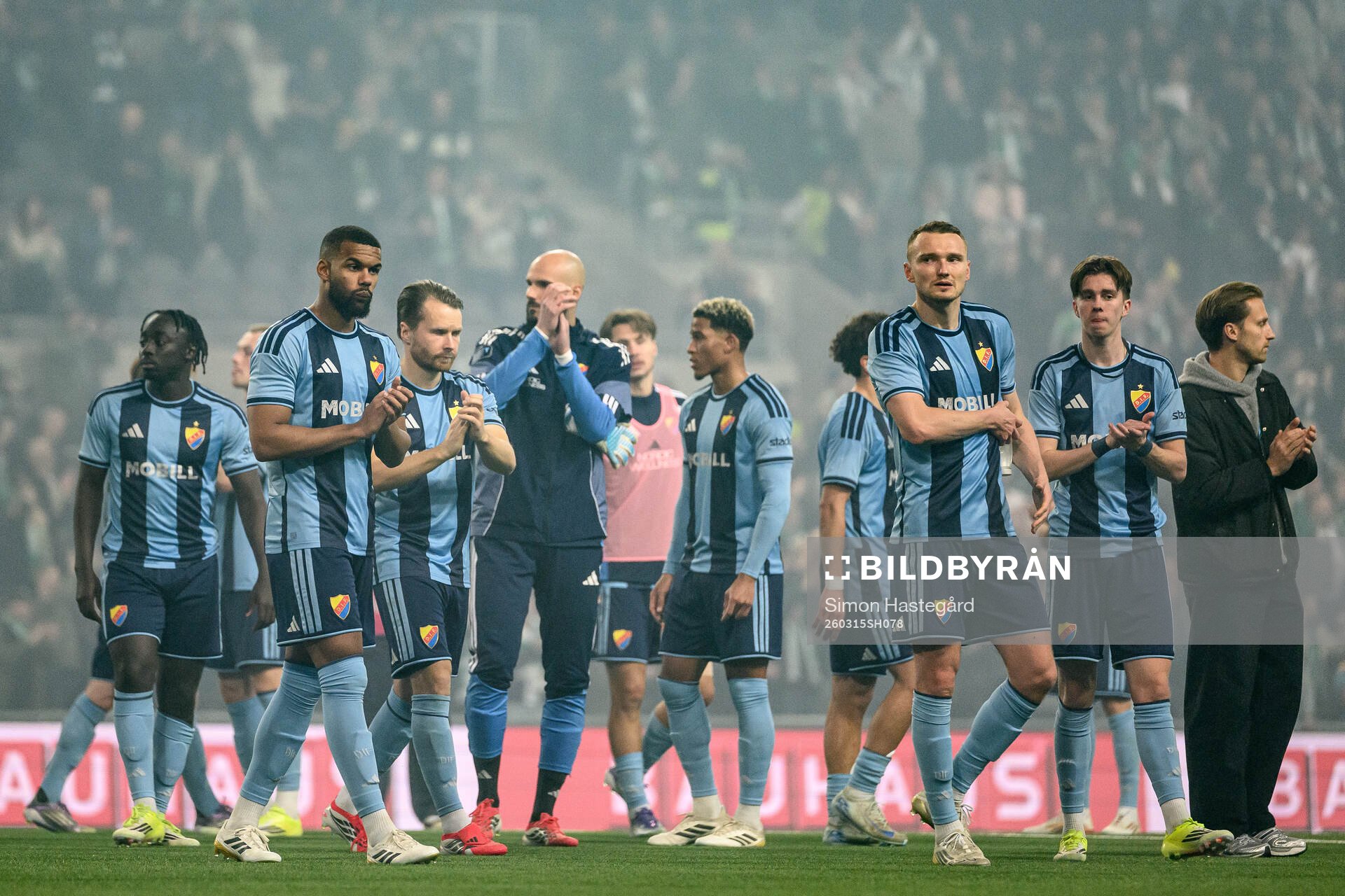 Djurgårdens spelare deppar