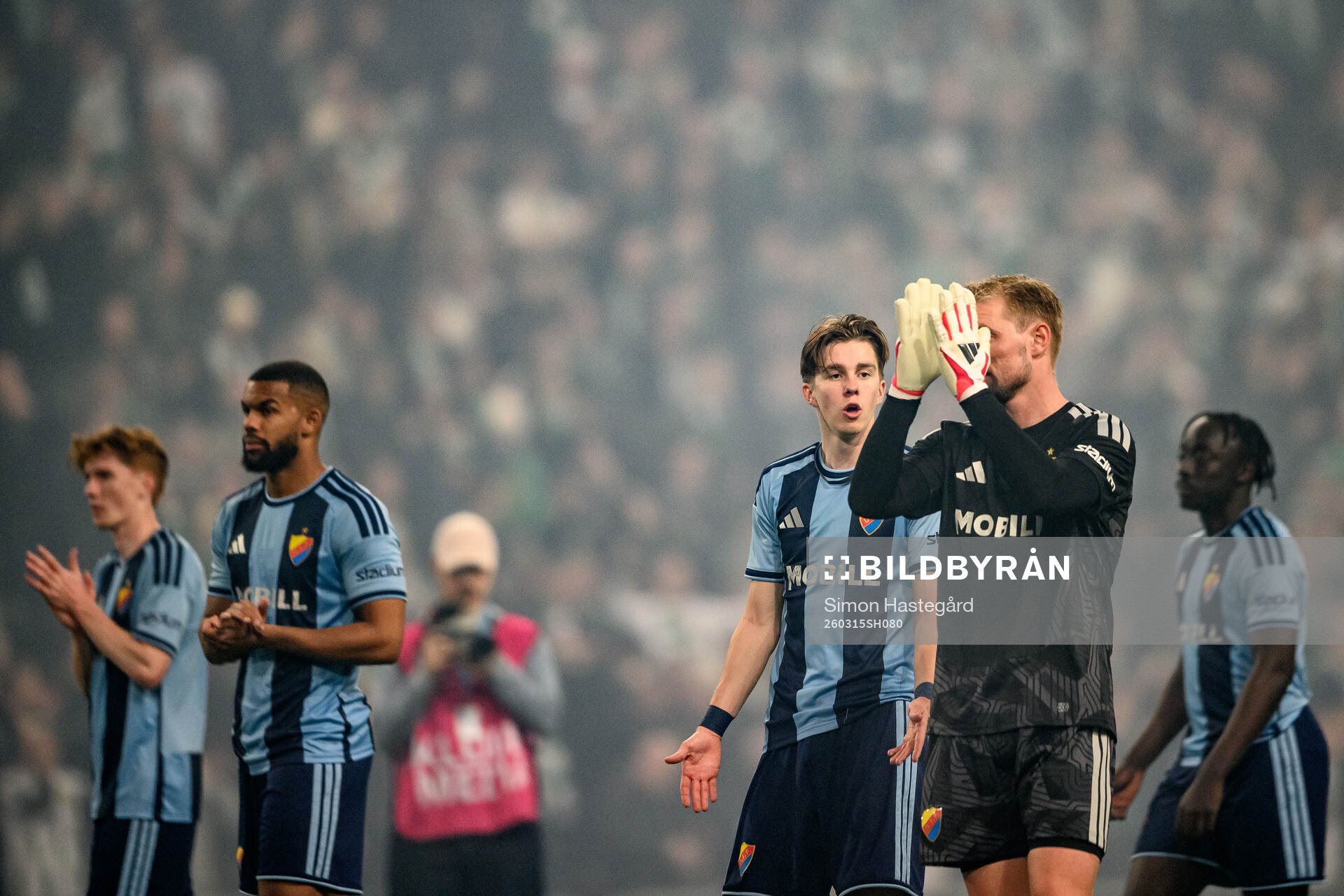 Djurgårdens Max Larsson och Jacob Rinne deppar