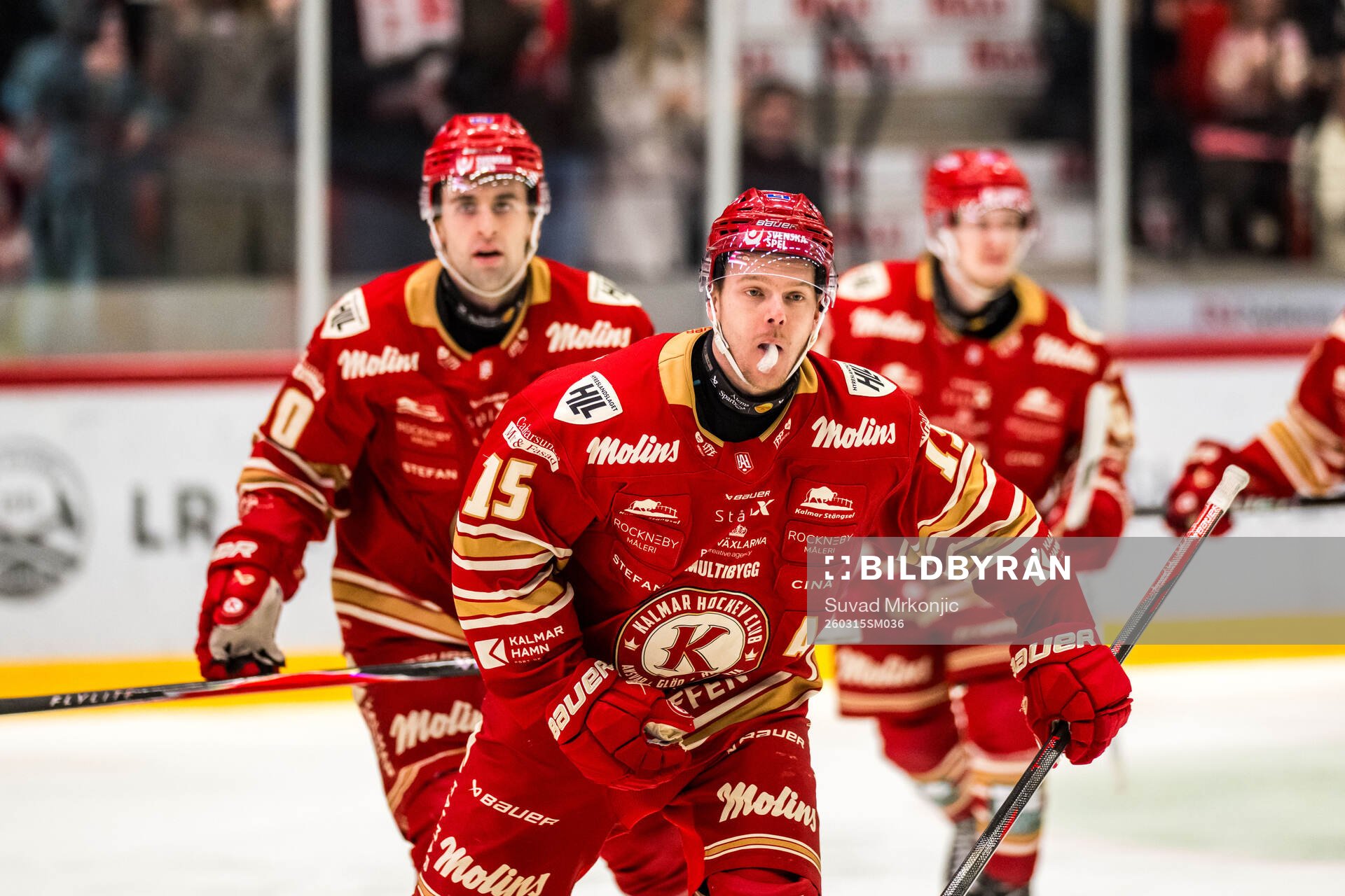Kalmars Carl-Johan Lerby jublar