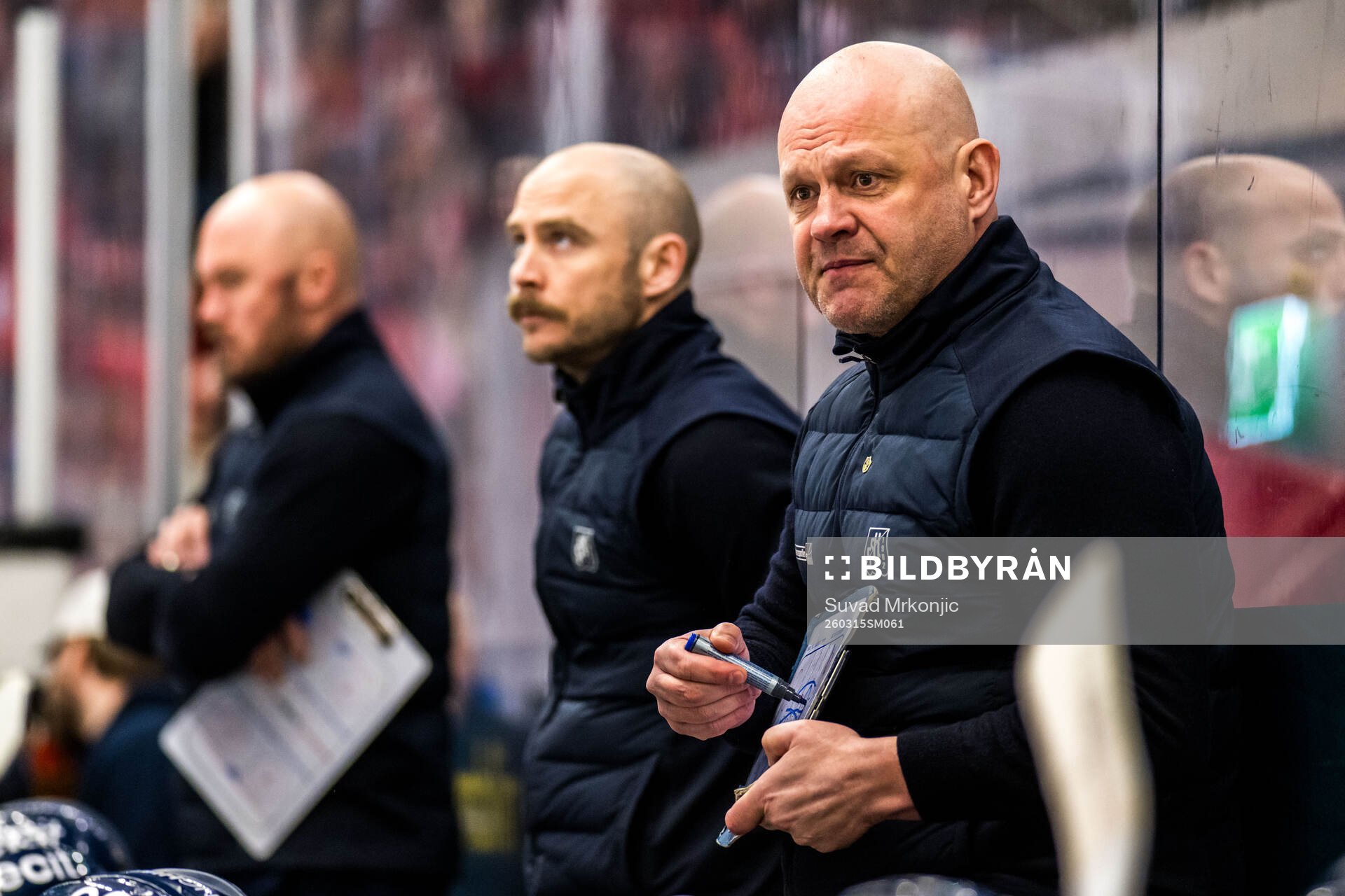 Södertäljes tränare Andreas Johansson