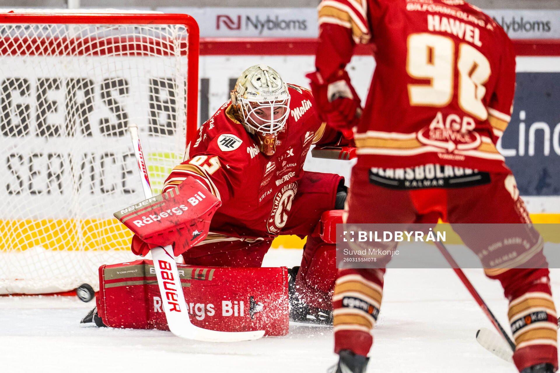 Kalmars målvakt Jacob Crespin