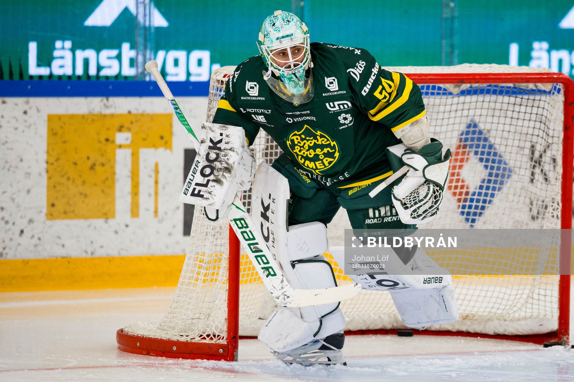 Björklövens målvakt Frans Tuohimaa