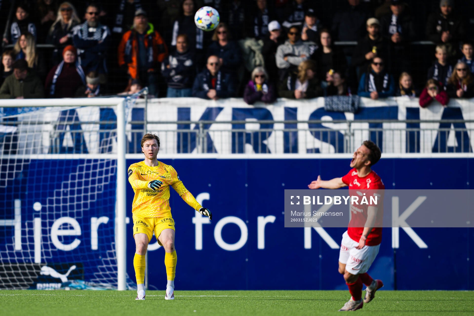 Goalkeeper Mathias Dyngeland of Brann