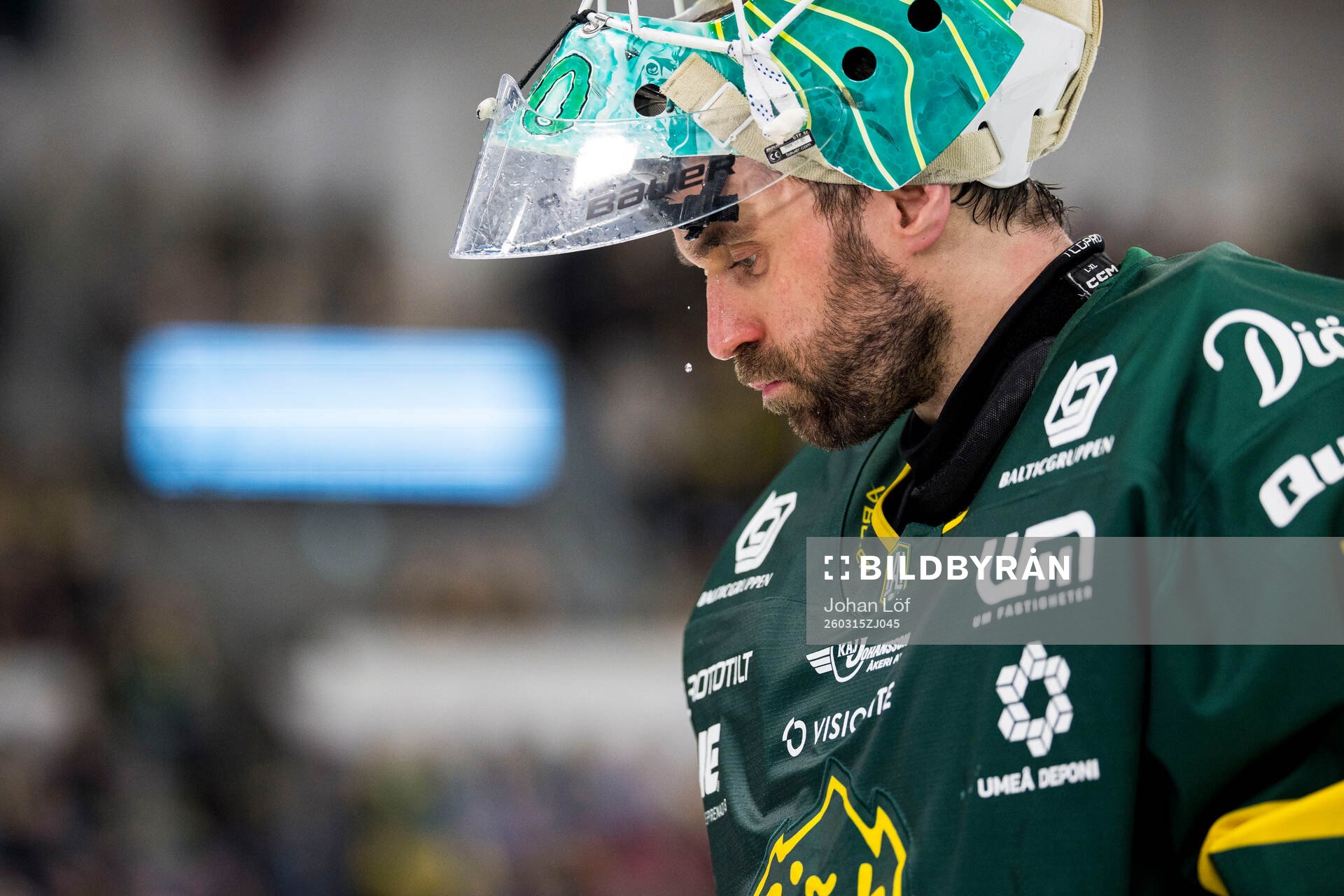 Björklövens målvakt Frans Tuohimaa