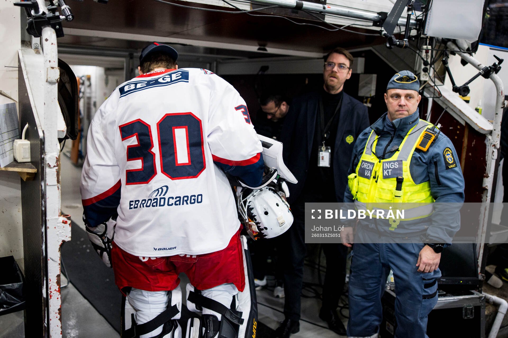 Oskarshamns målvakt Simon Folkesson